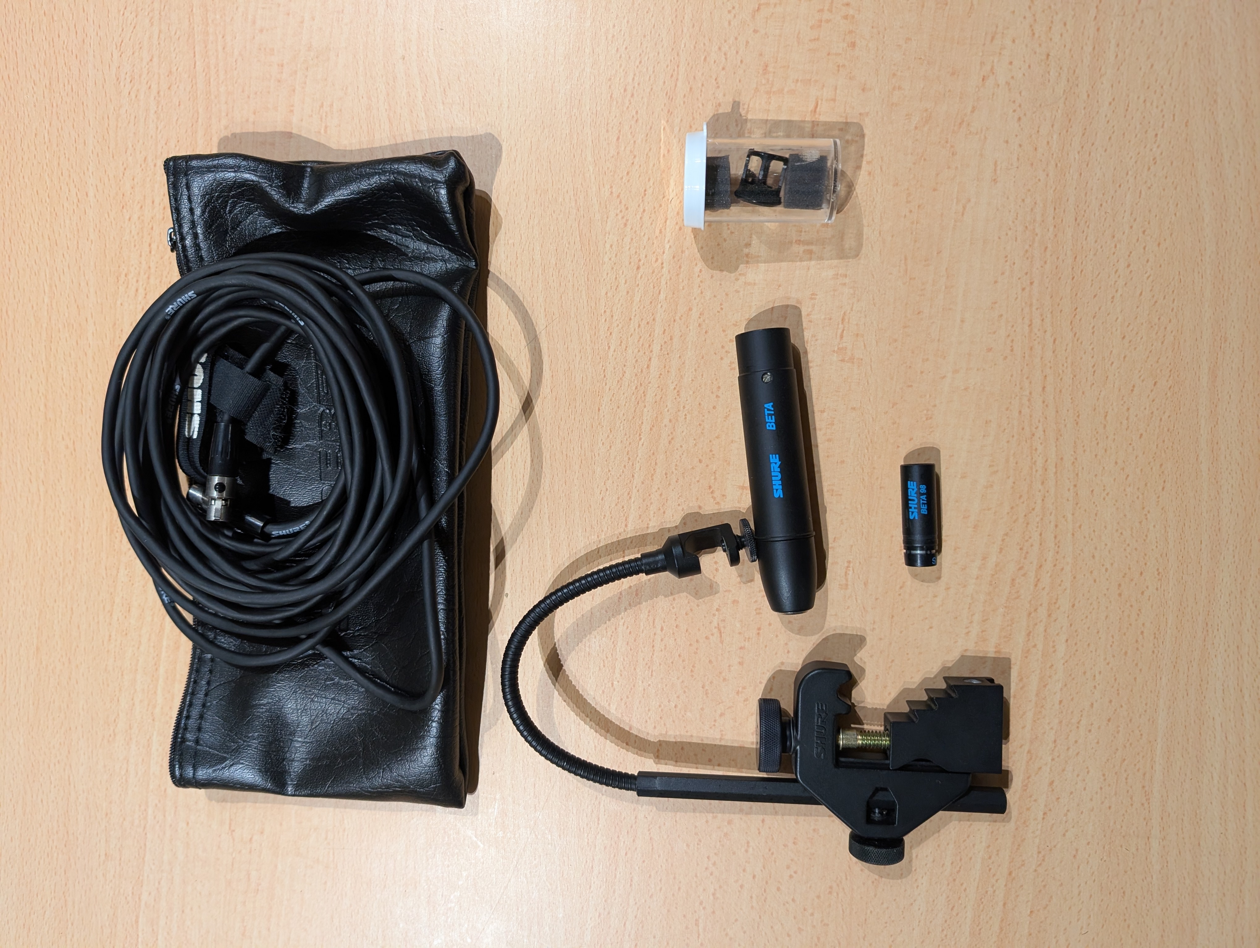 Vends 4 micros shure béta 98 D/S en parfait état 
