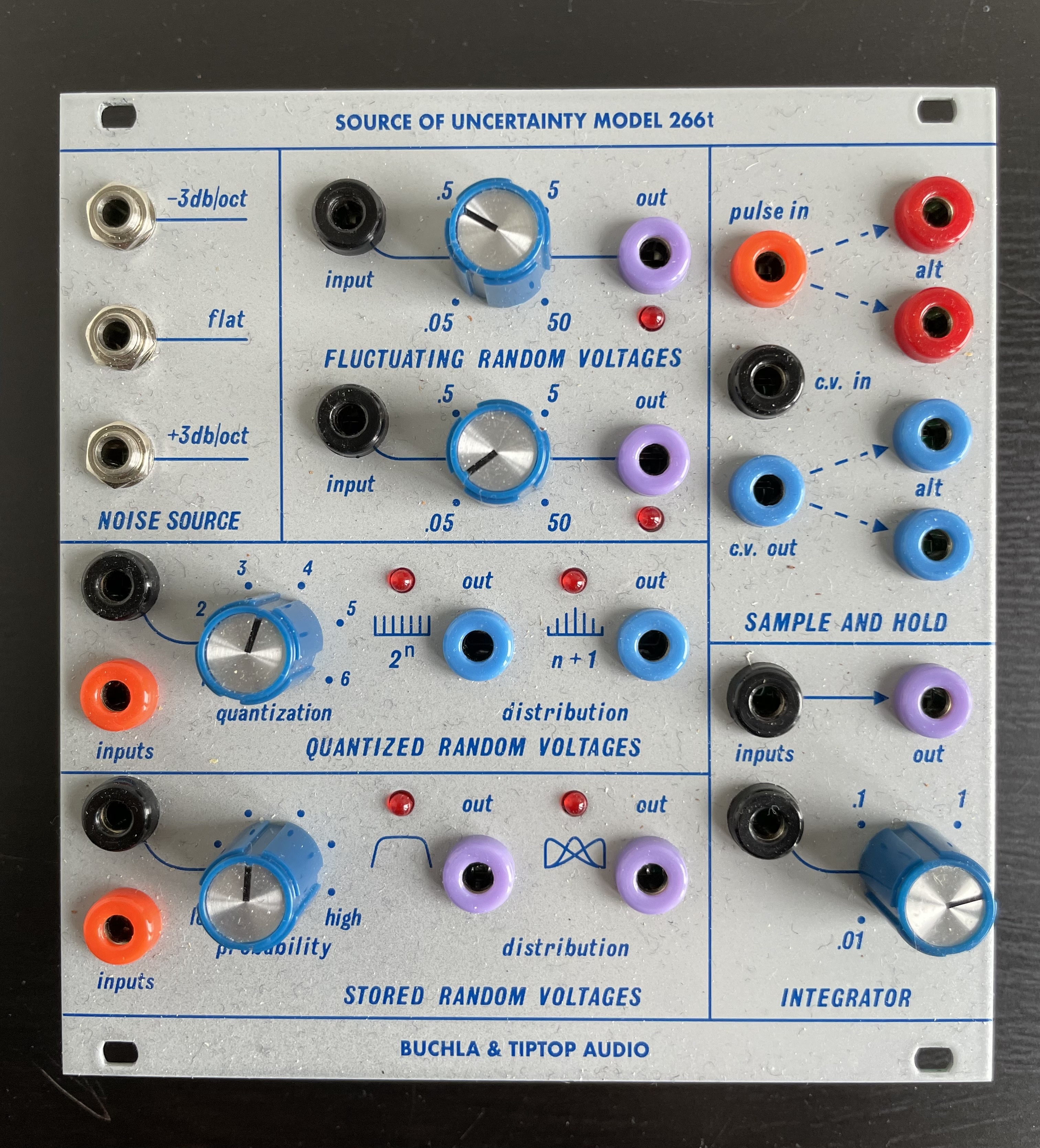 Vends tiptop audio Buchla 266t source of uncertain