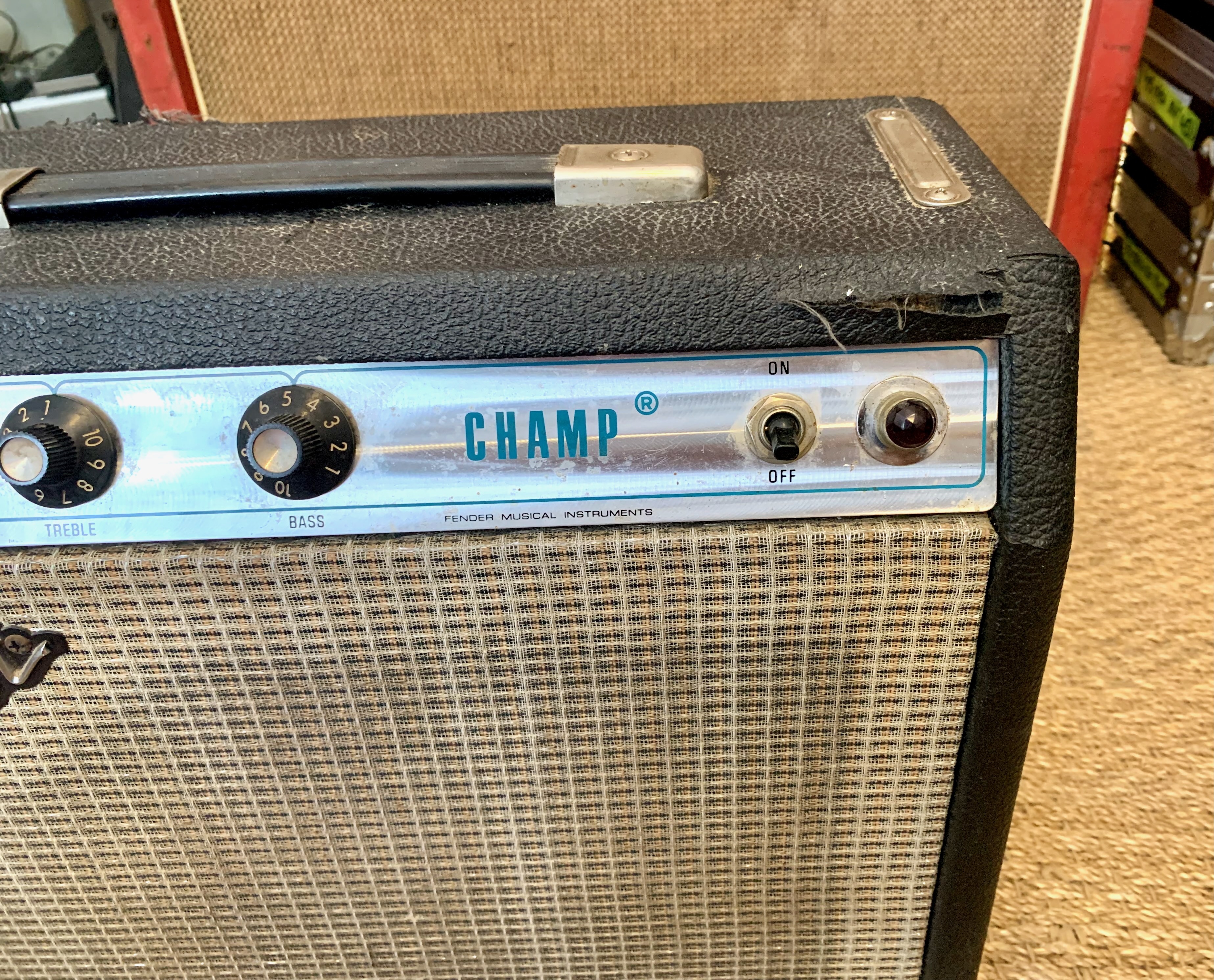 Fender Champ "Silverface" (1968-1982) (92953)