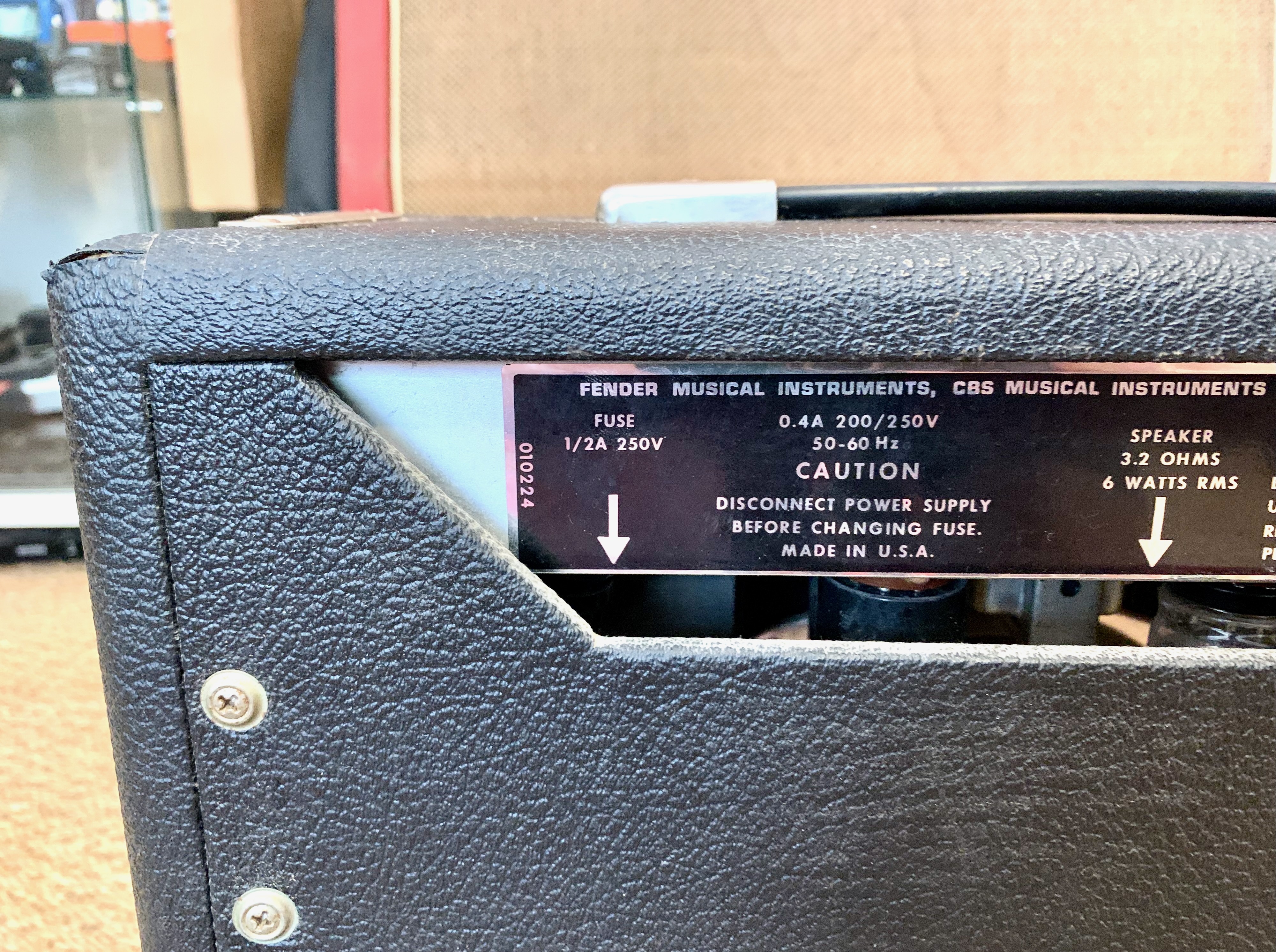 Fender Champ "Silverface" (1968-1982) (73353)