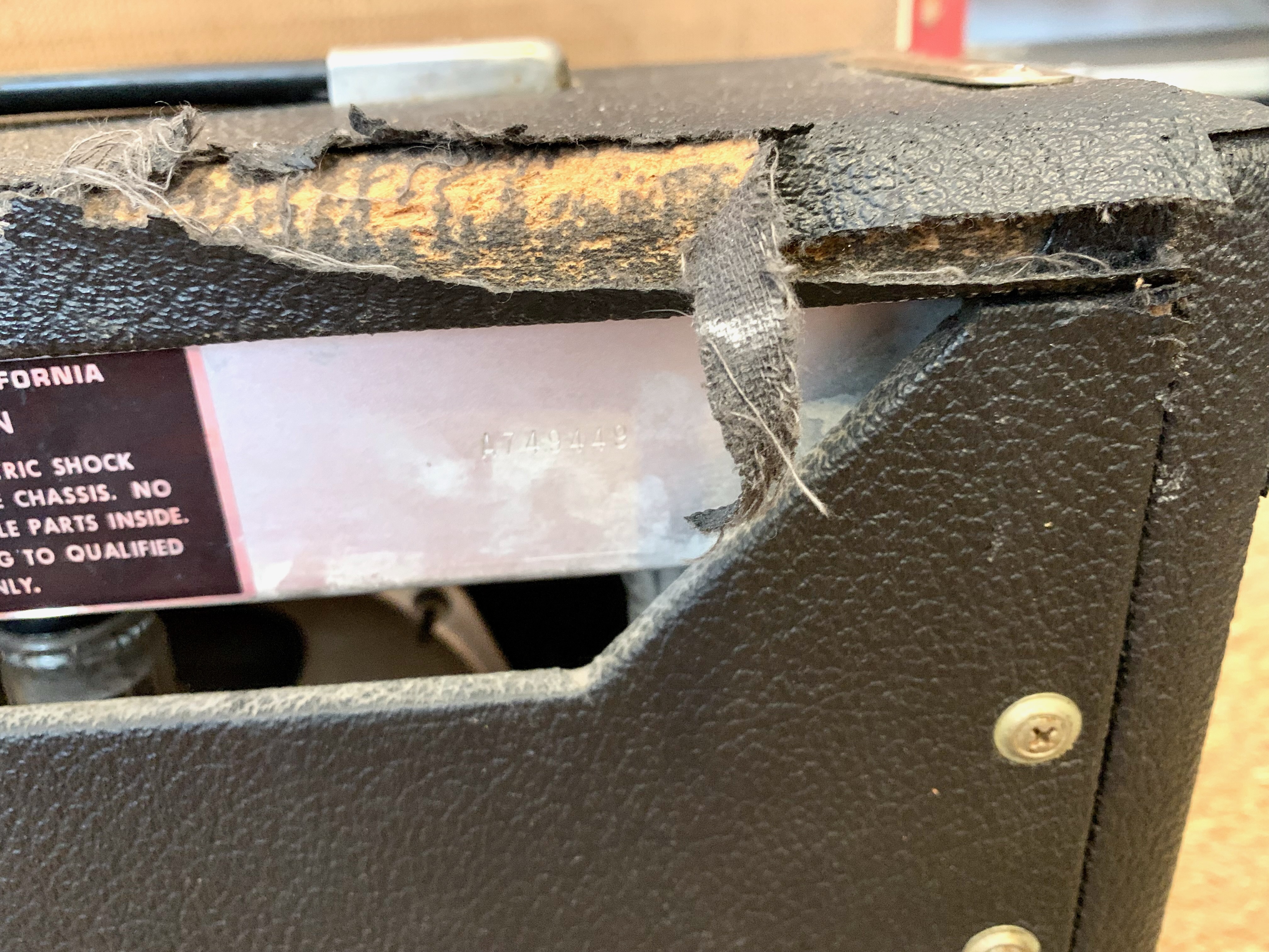Fender Champ "Silverface" (1968-1982) (54476)