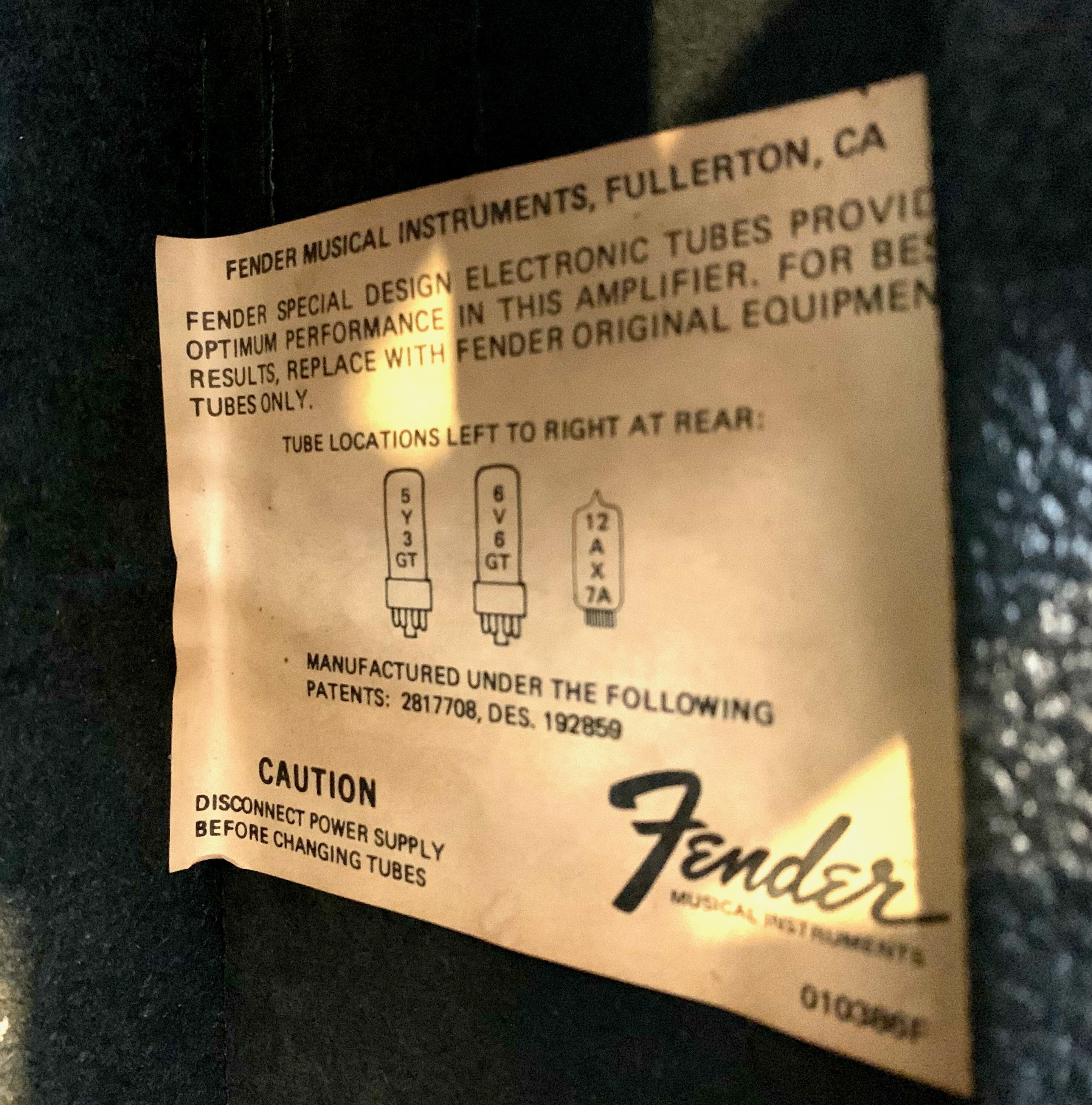 Fender Champ "Silverface" (1968-1982) (72327)