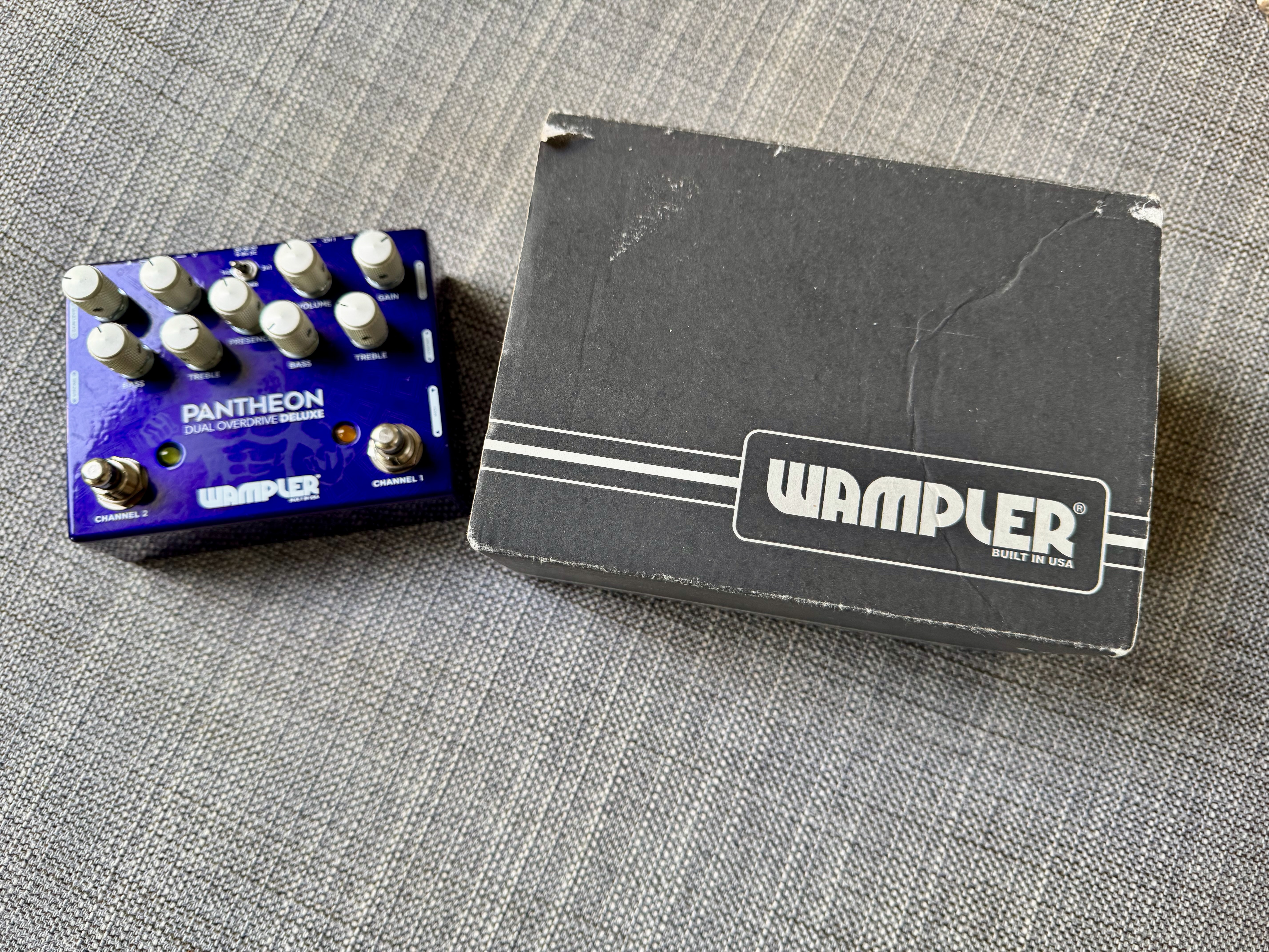 Wampler Pantheon Deluxe – Overdrive double canal – Très bon état