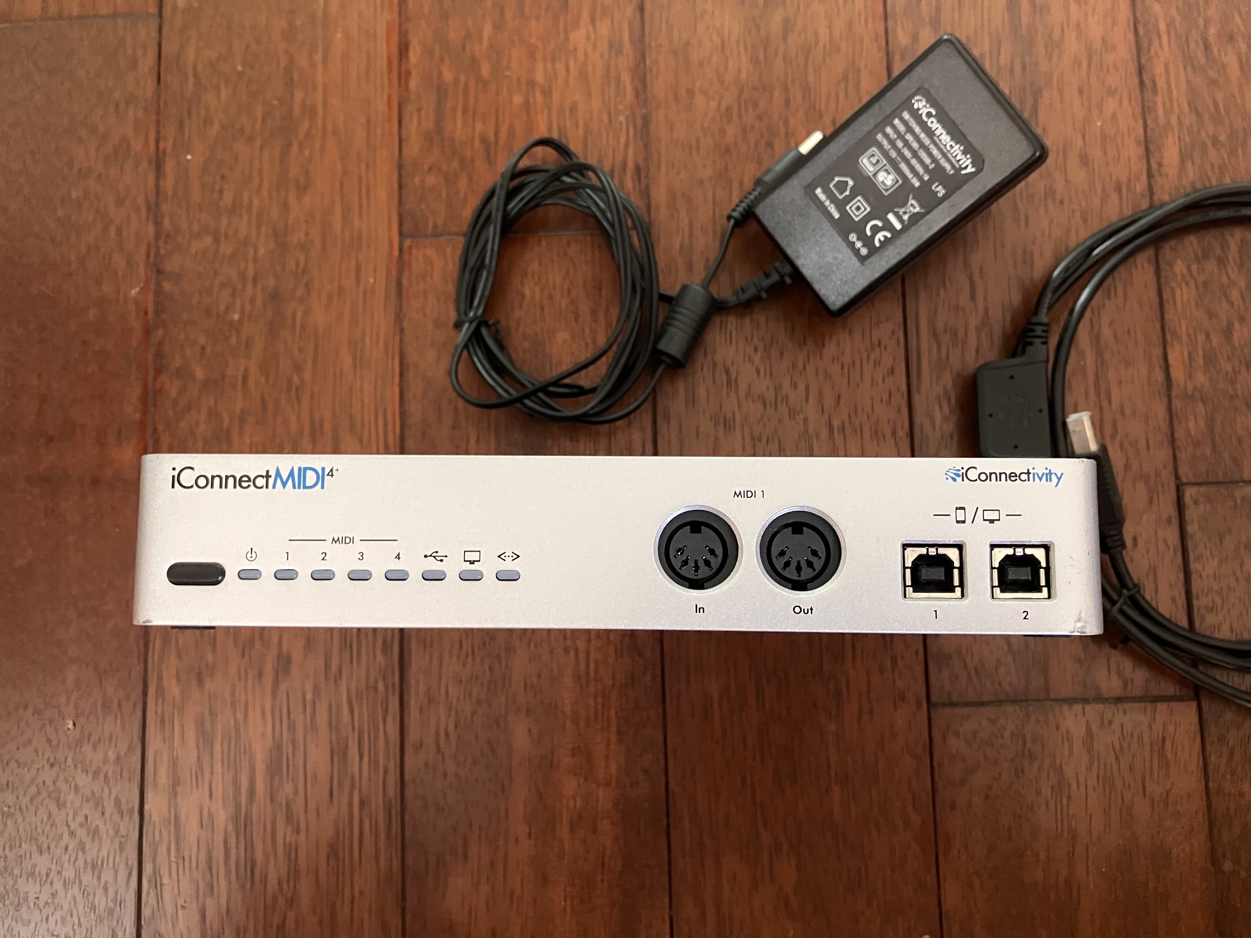 Vends interface midi iConnectivity MIDI4+