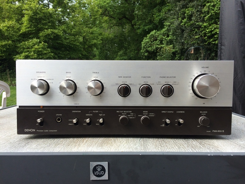 Vends Denon PMA-850/II - ampli classe A entièrement restauré