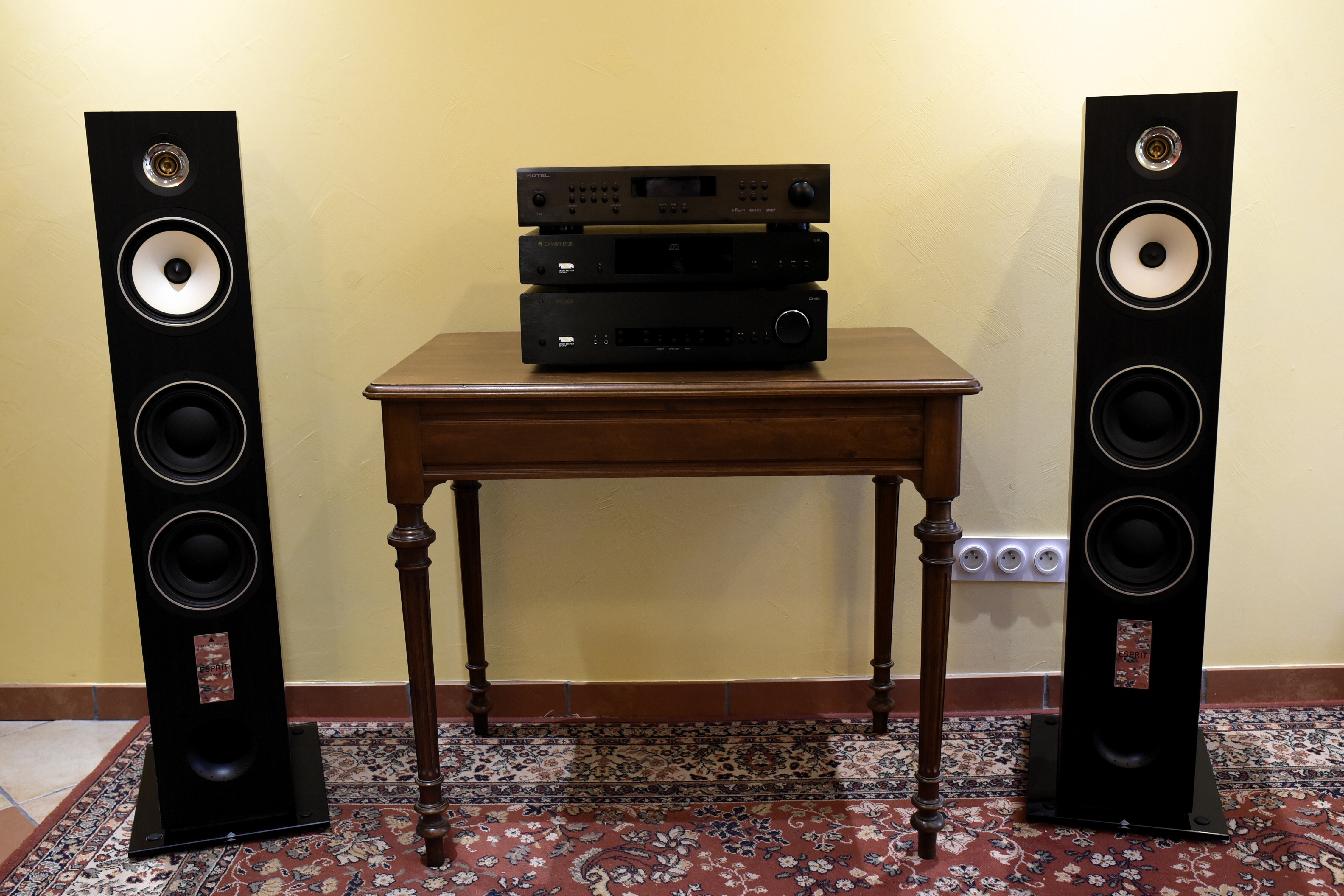 Vends paire d'enceintes hi-fi Triangle Antal Ez