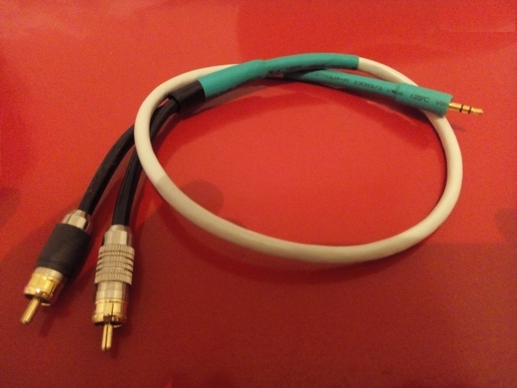 Audiophile / 1 x 1 m / Cable / Cordon / Jack / RCA / Litz / Art Audio JR1
