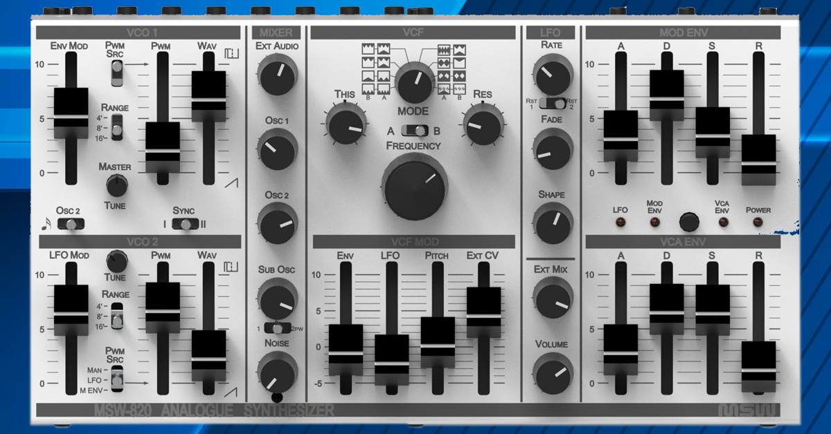 Michigan Synth Works MSW-820 (NEUF)