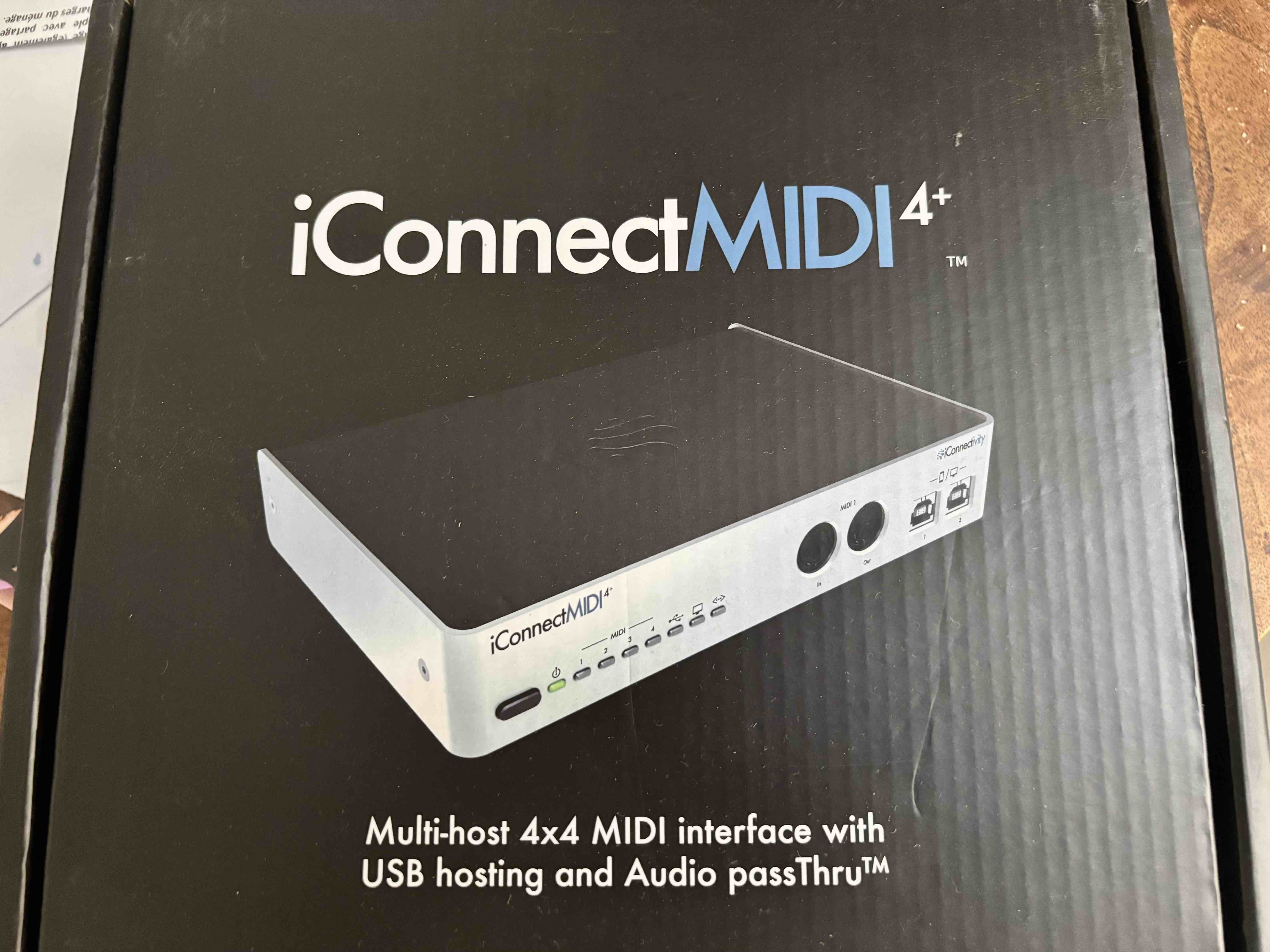 Interface mdi Iconnect midi 4+