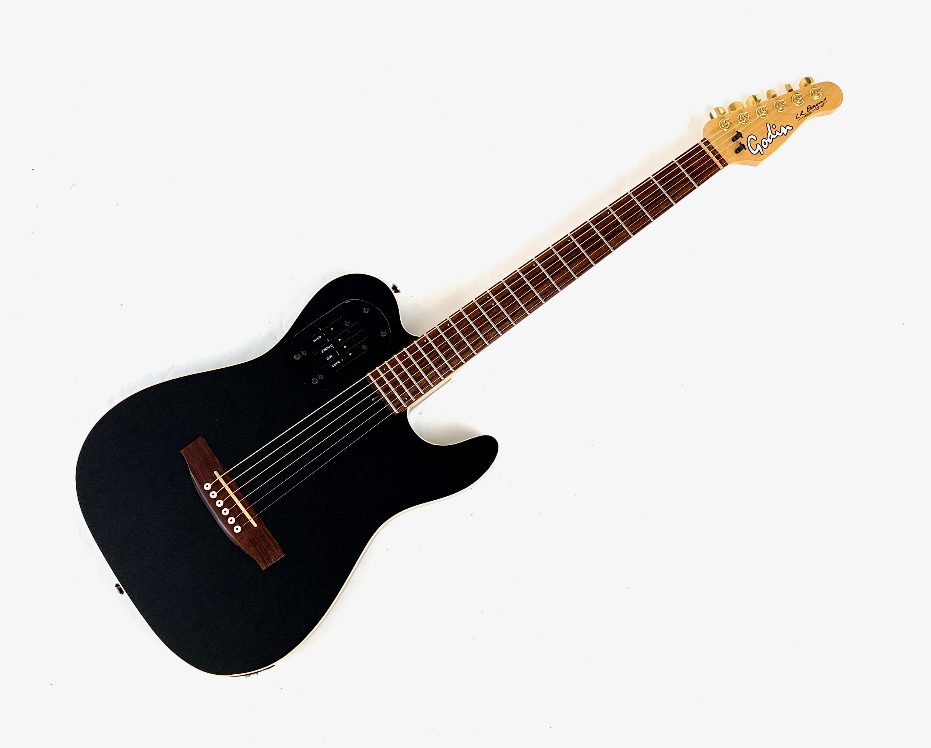 Godin Acousticaster L.R. Baggs 2013 Black