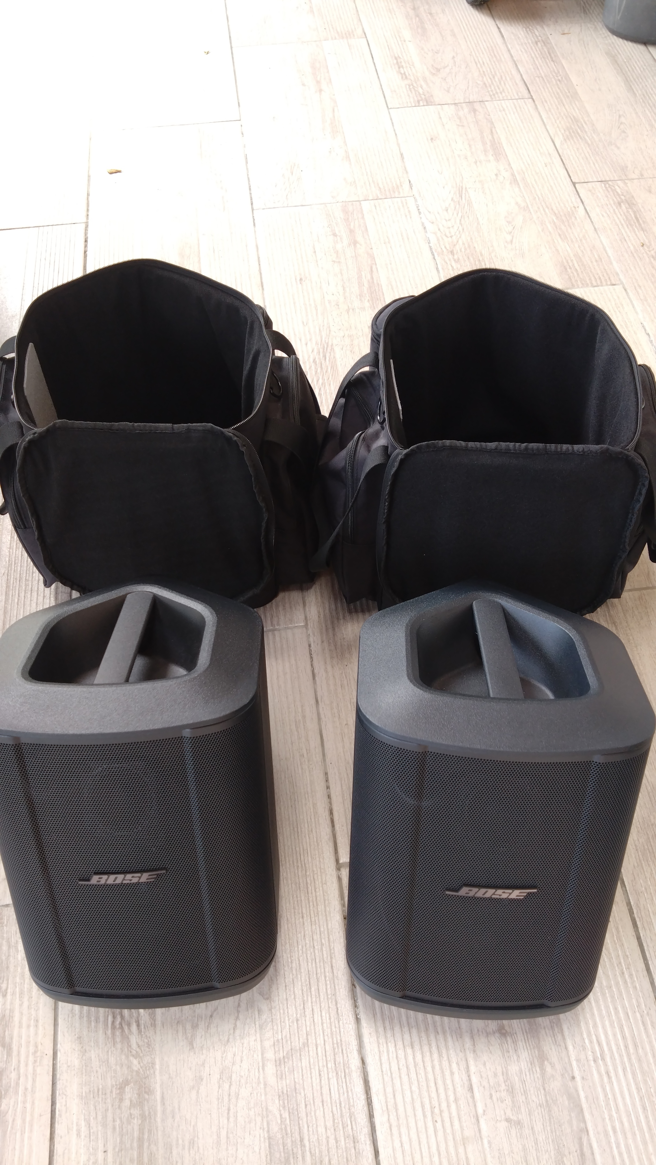 2 x BOSE S1 PRO PLUS avec housses