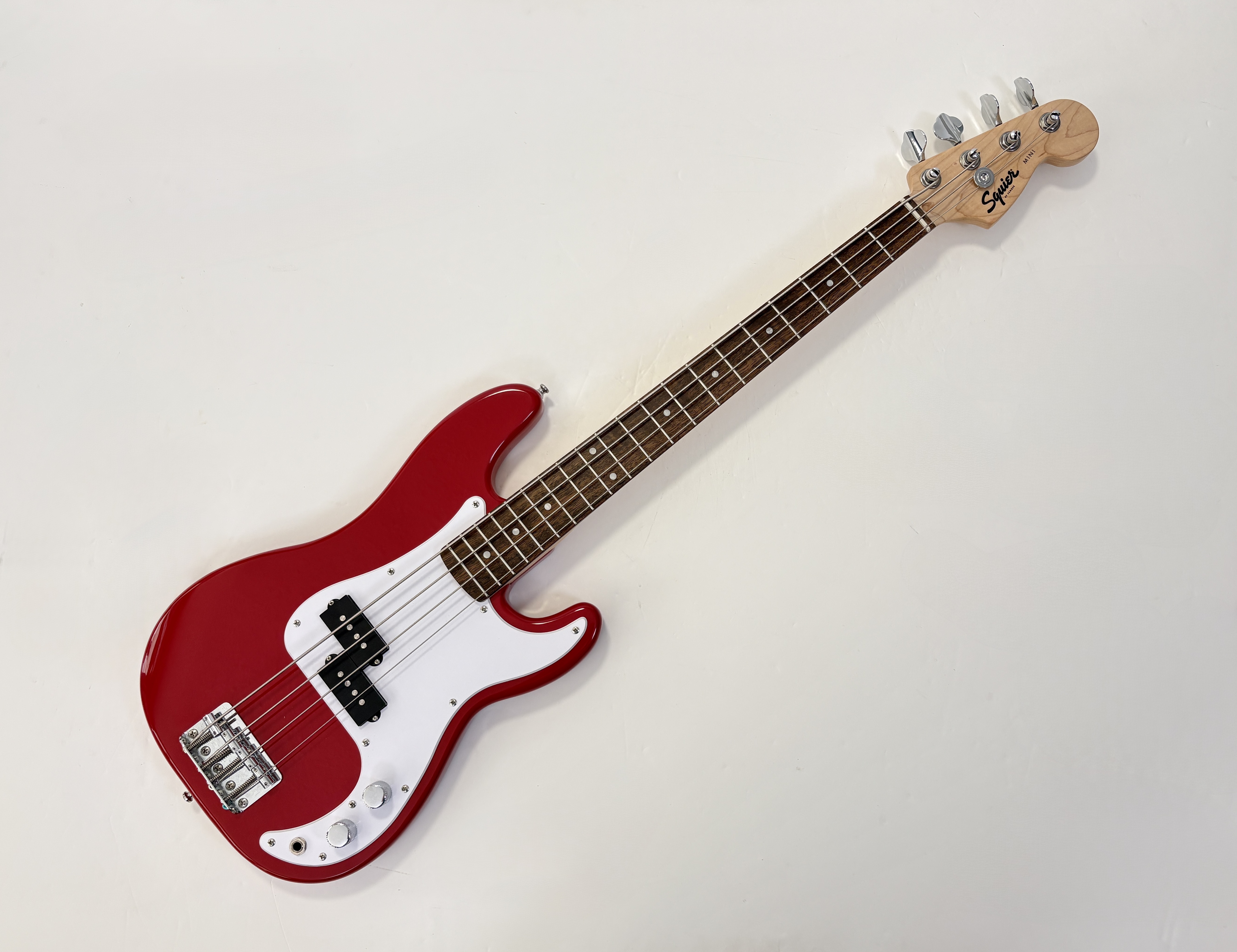 Squier Mini Precision Bass 2025 Dakota Red