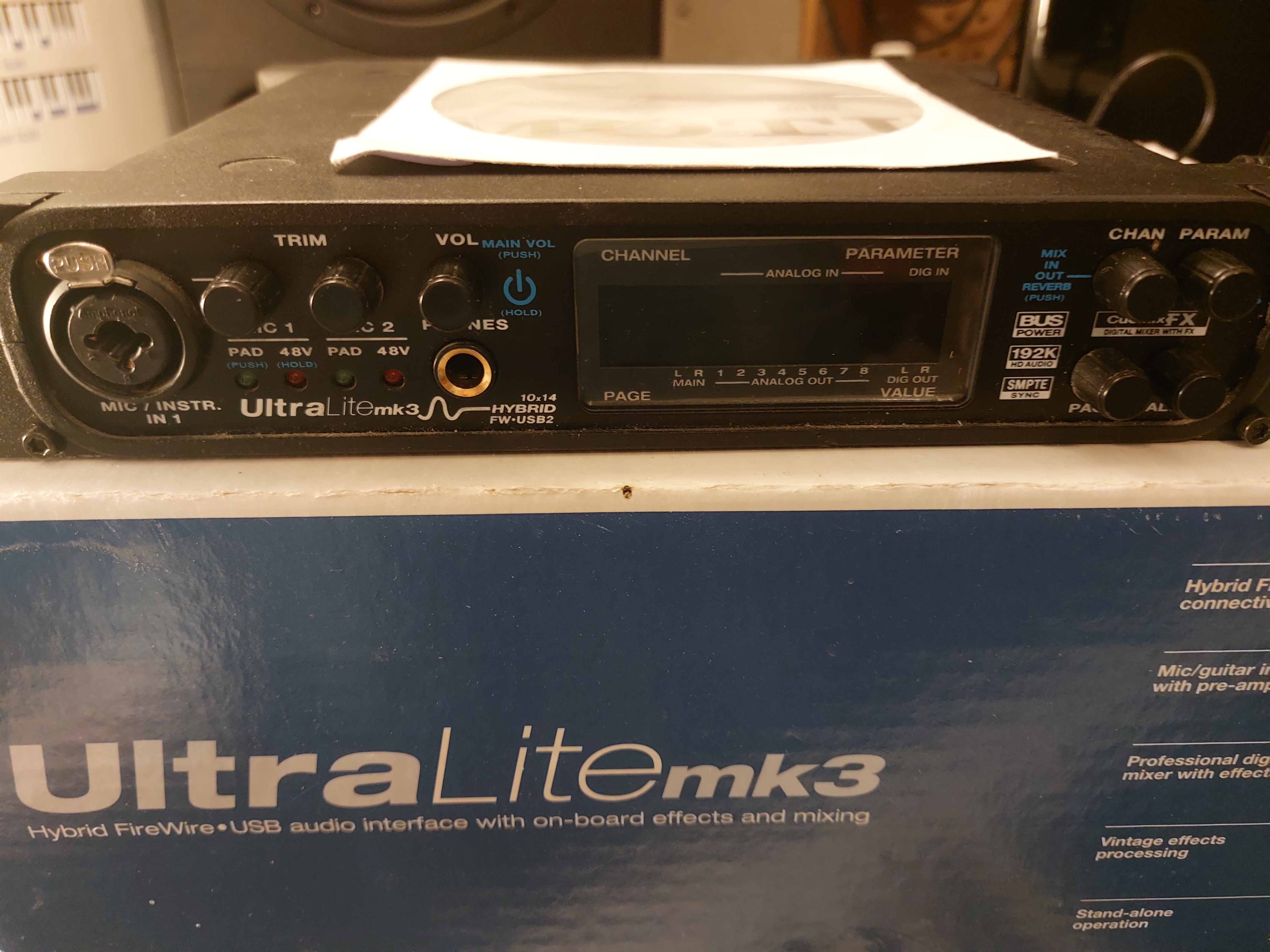 Motu hybrid ultralite mk3 USB