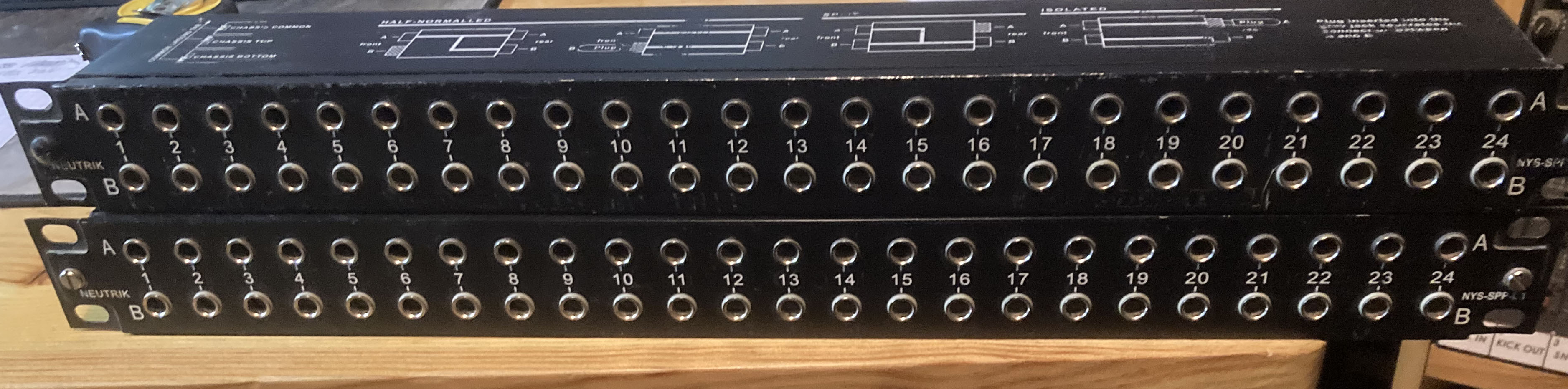 Vends 2 Patch Neutrik 