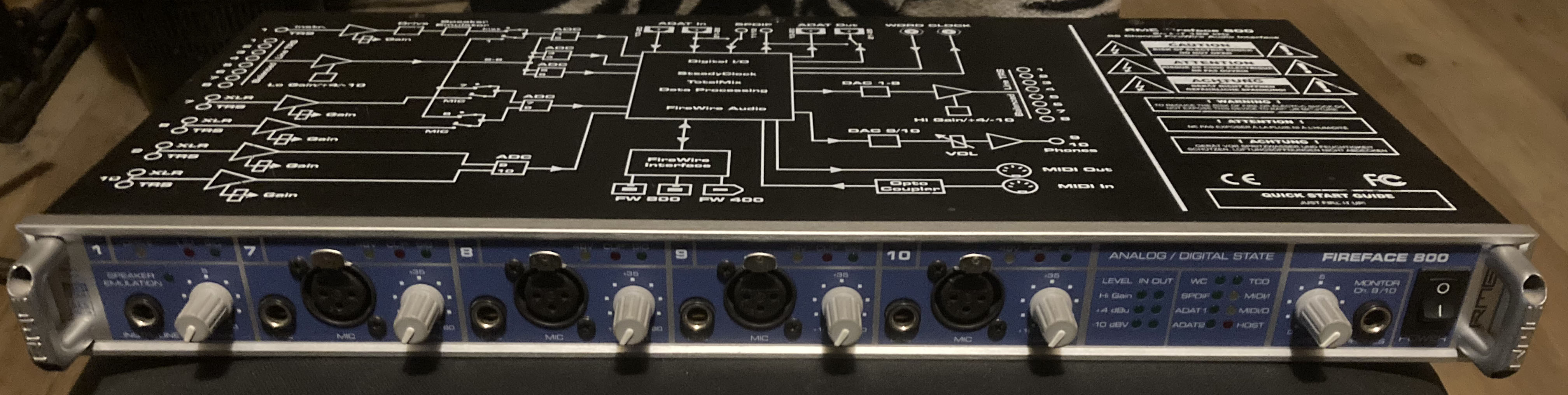 Vends RME Fireface 800