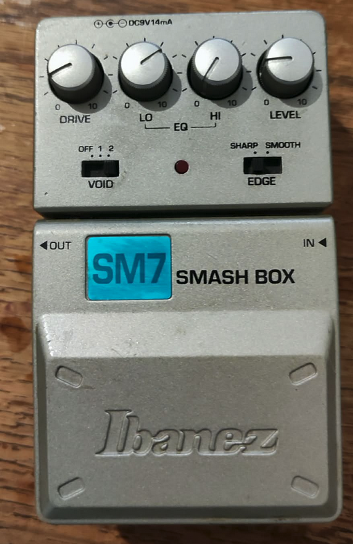 Vend Pédale SM7 SMASHBOX IBANEZ