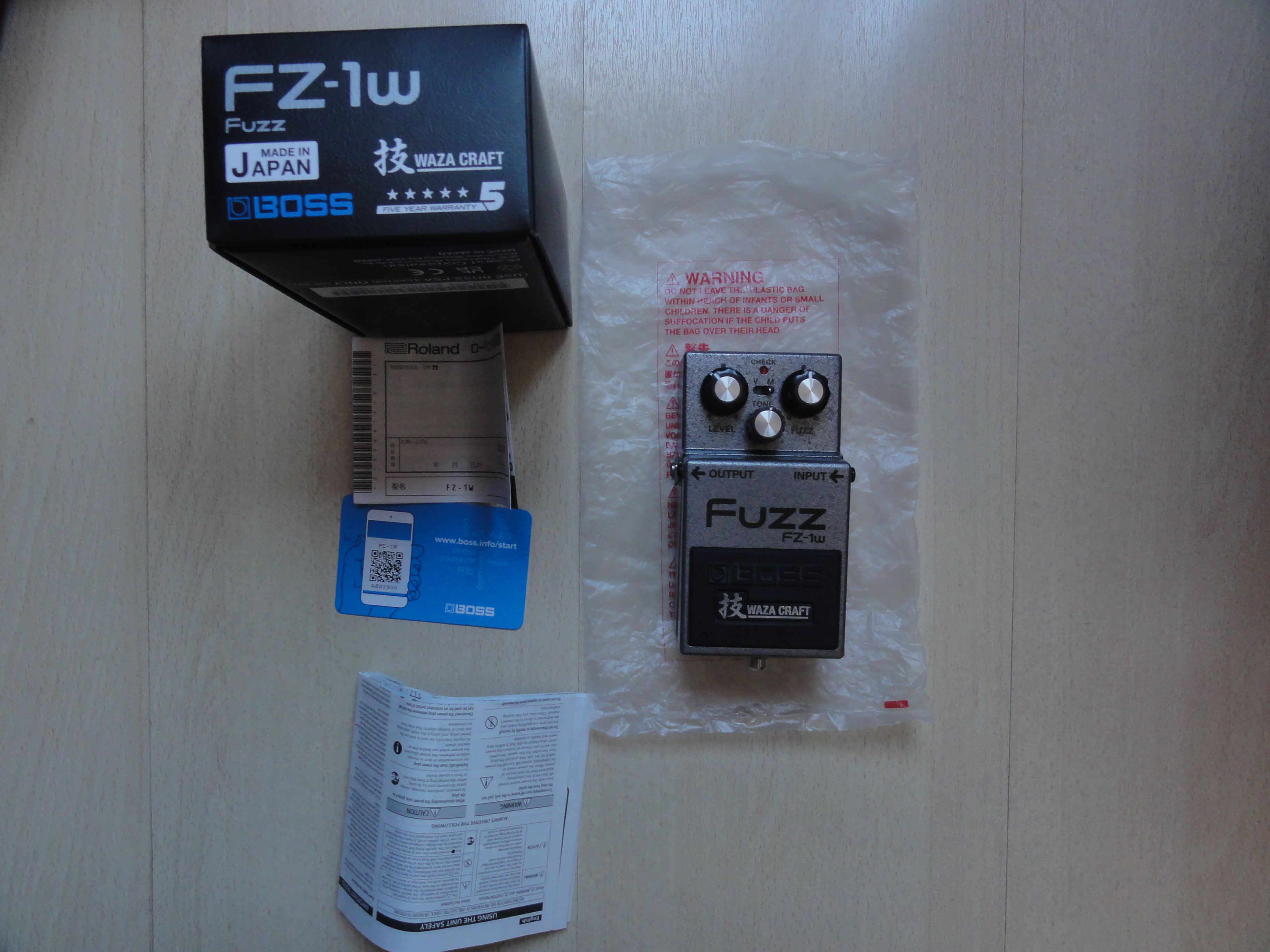 Boss FZ-1W Fuzz excellent état
