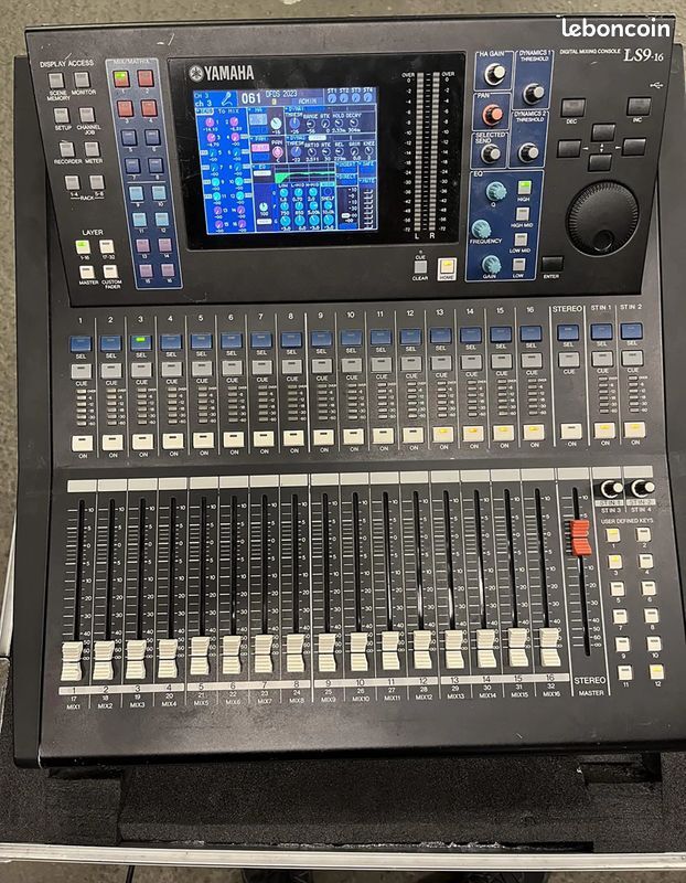 Yamaha LS9-16 + Flight-case
