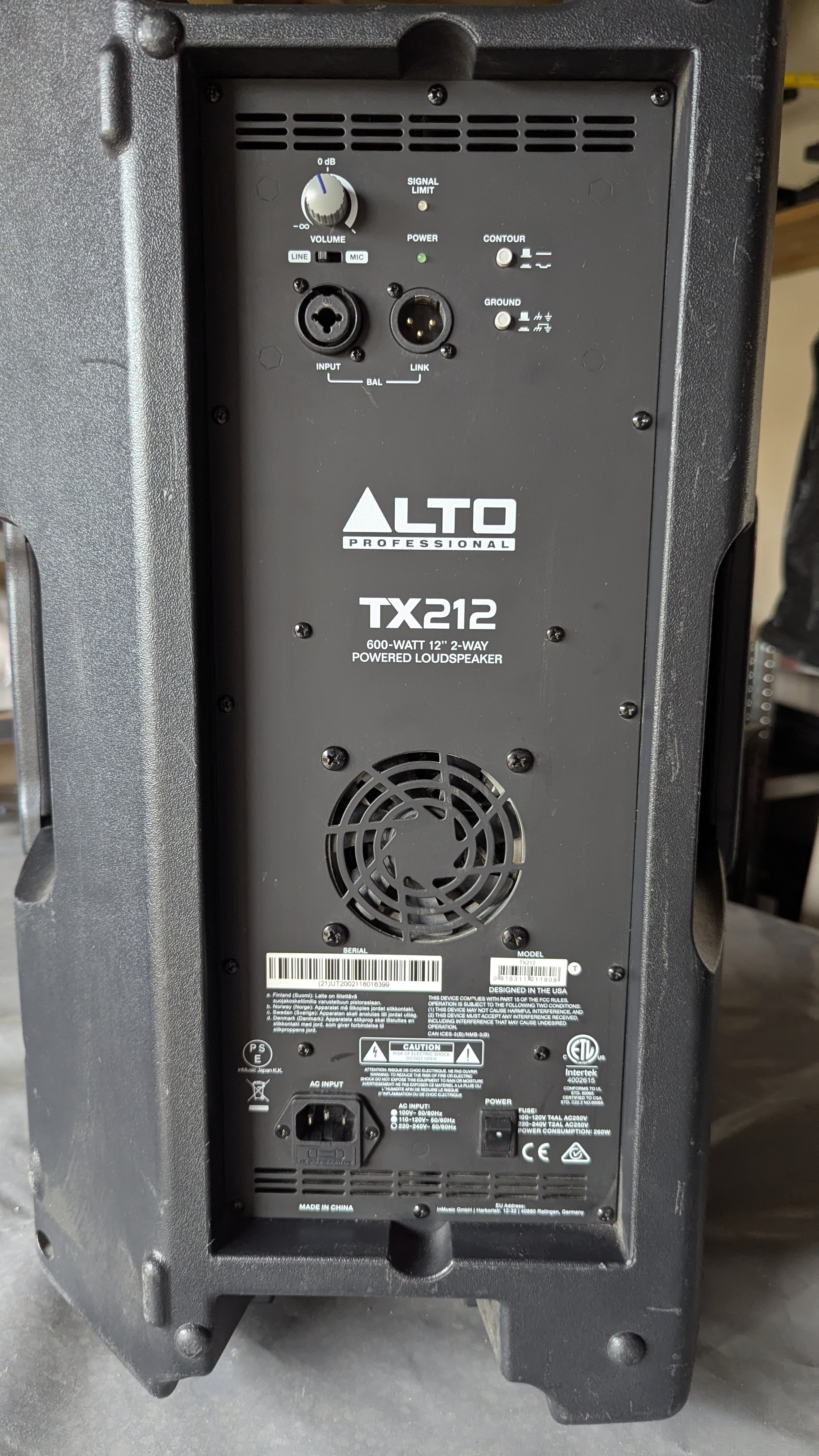 Alto Professional TX212 (55191)