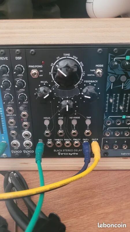 Erica Synth Black Stéréo Delay