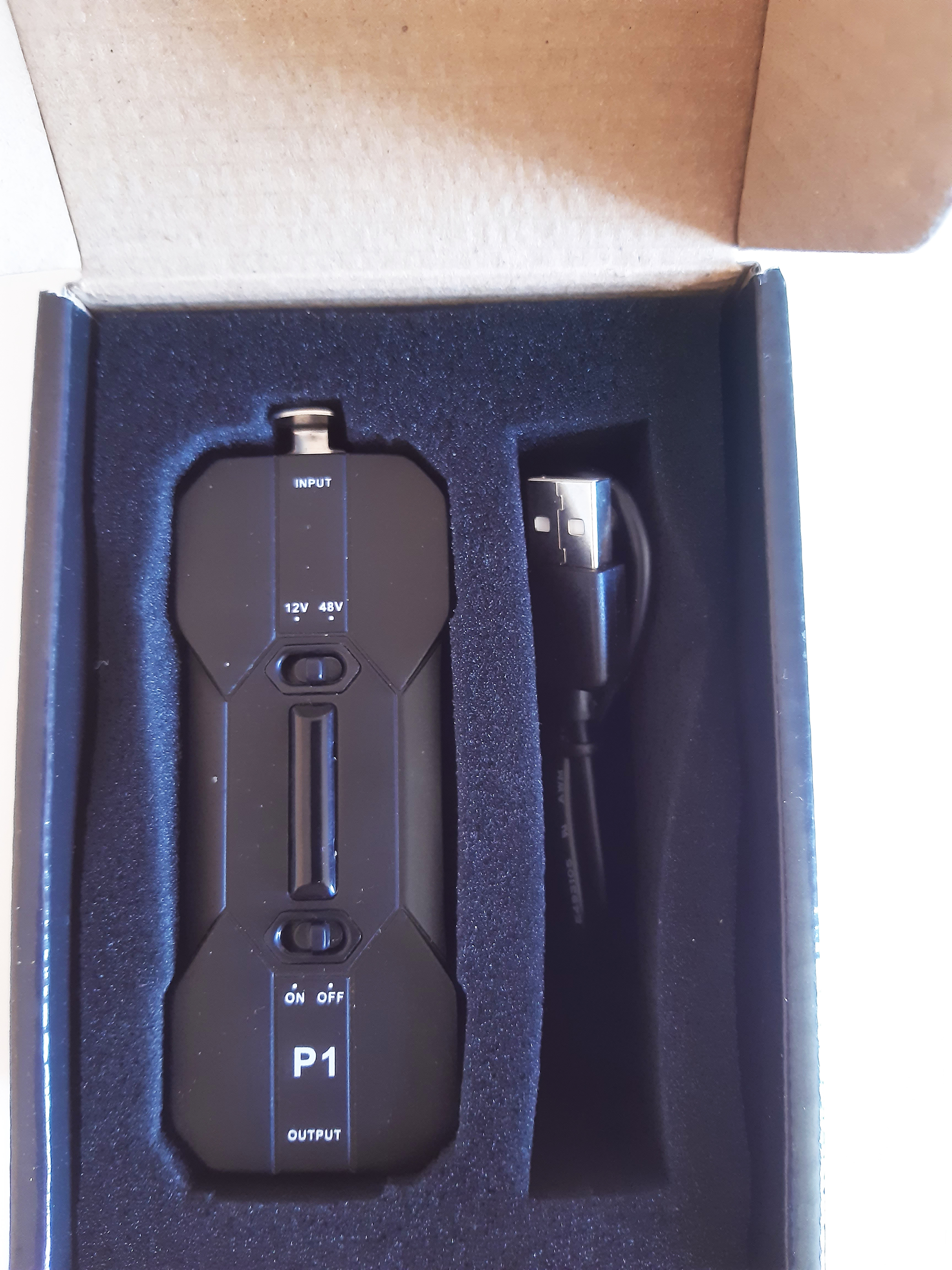 Vends Alim phantom portable et Mic Booster, et Rode VXLR+