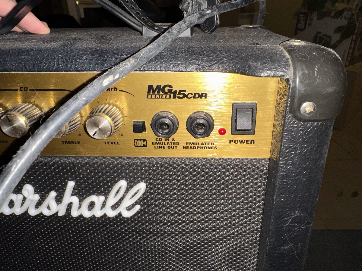 Vends ampli Marshall MG15CDR 15W reverb