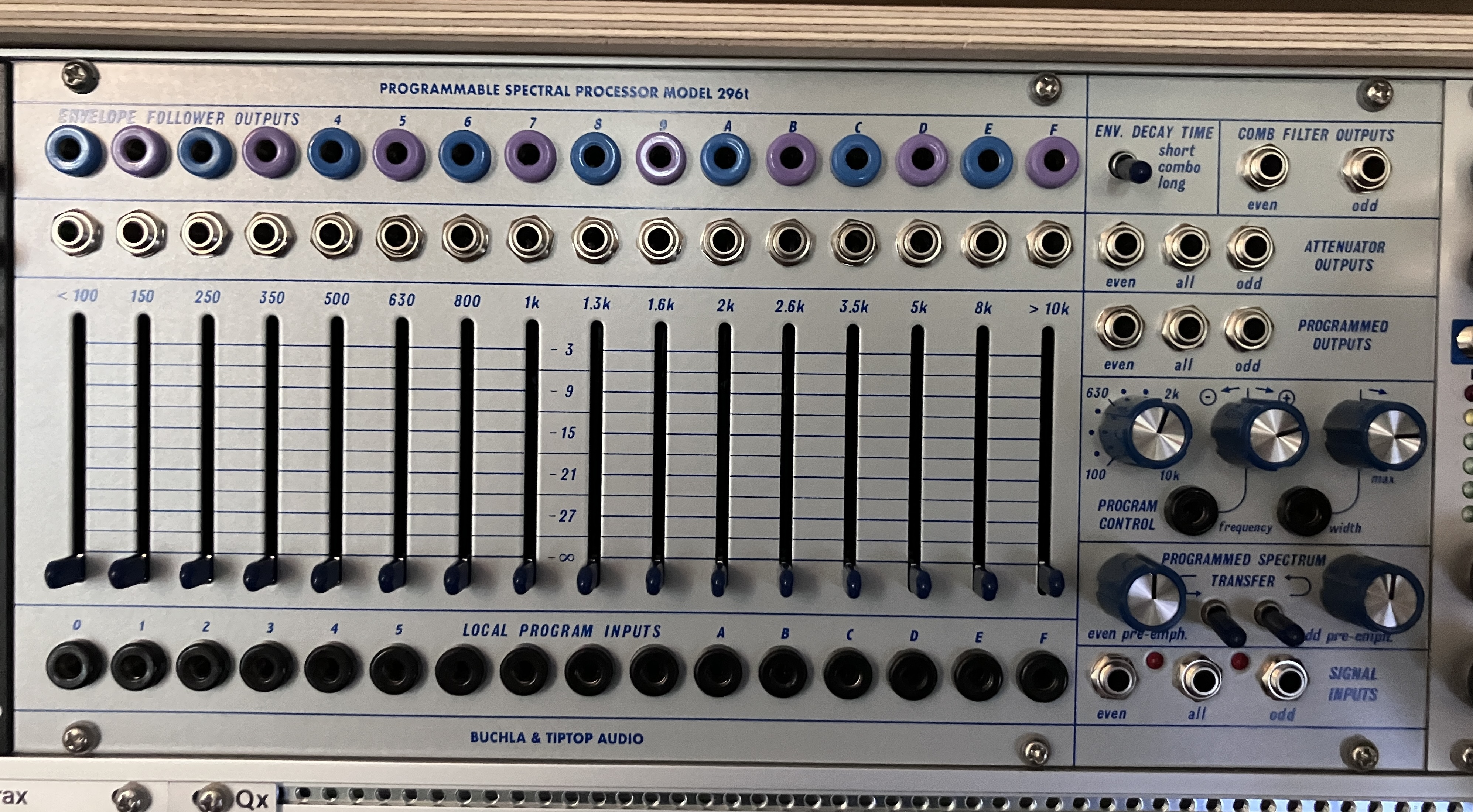 Vends Filterbank 296t Tiptop Buchla