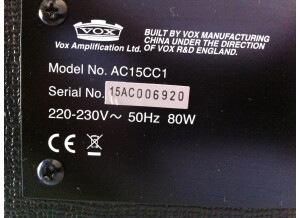 Vox AC15CC1 (94672)