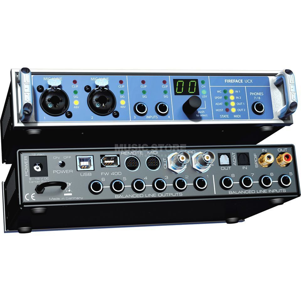 RME Fireface UCX + ARC USB – Excellent état