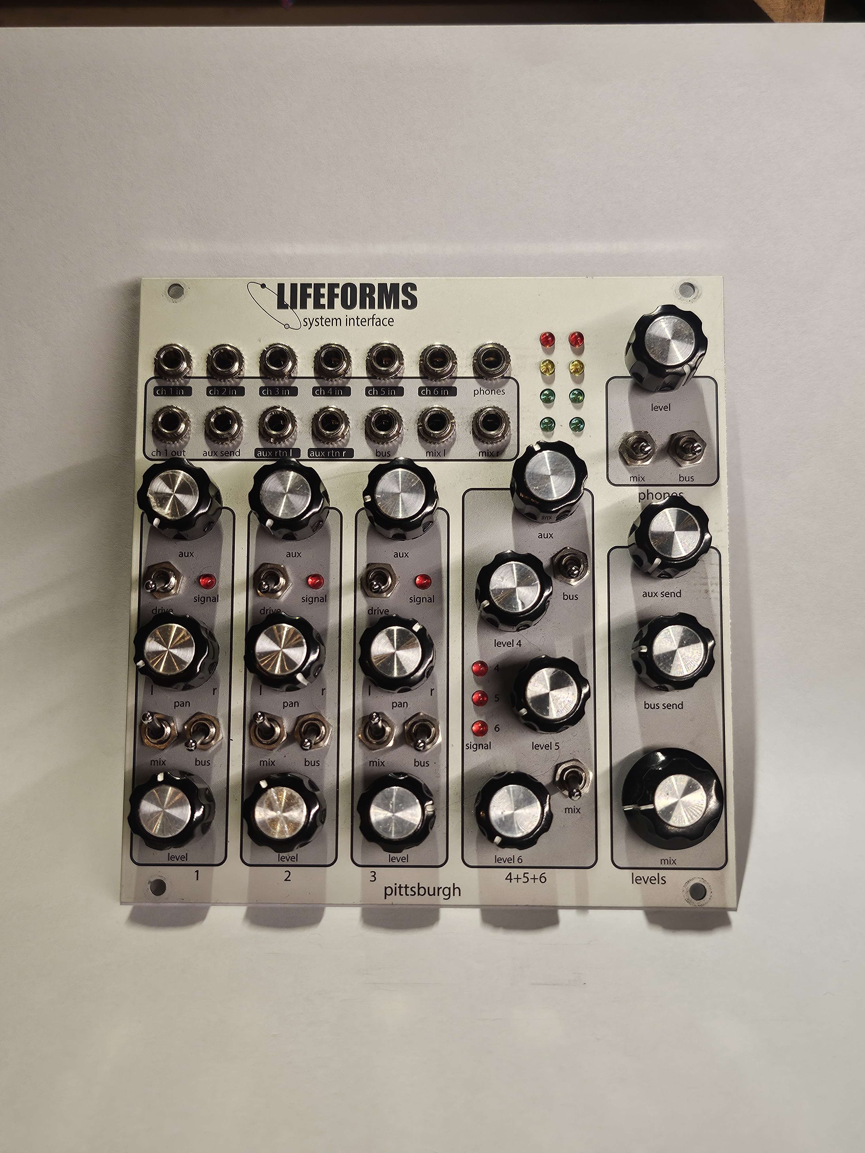 Module Eurorack Lifeforms System Interface - Pittsburgh Modular Synthesizers