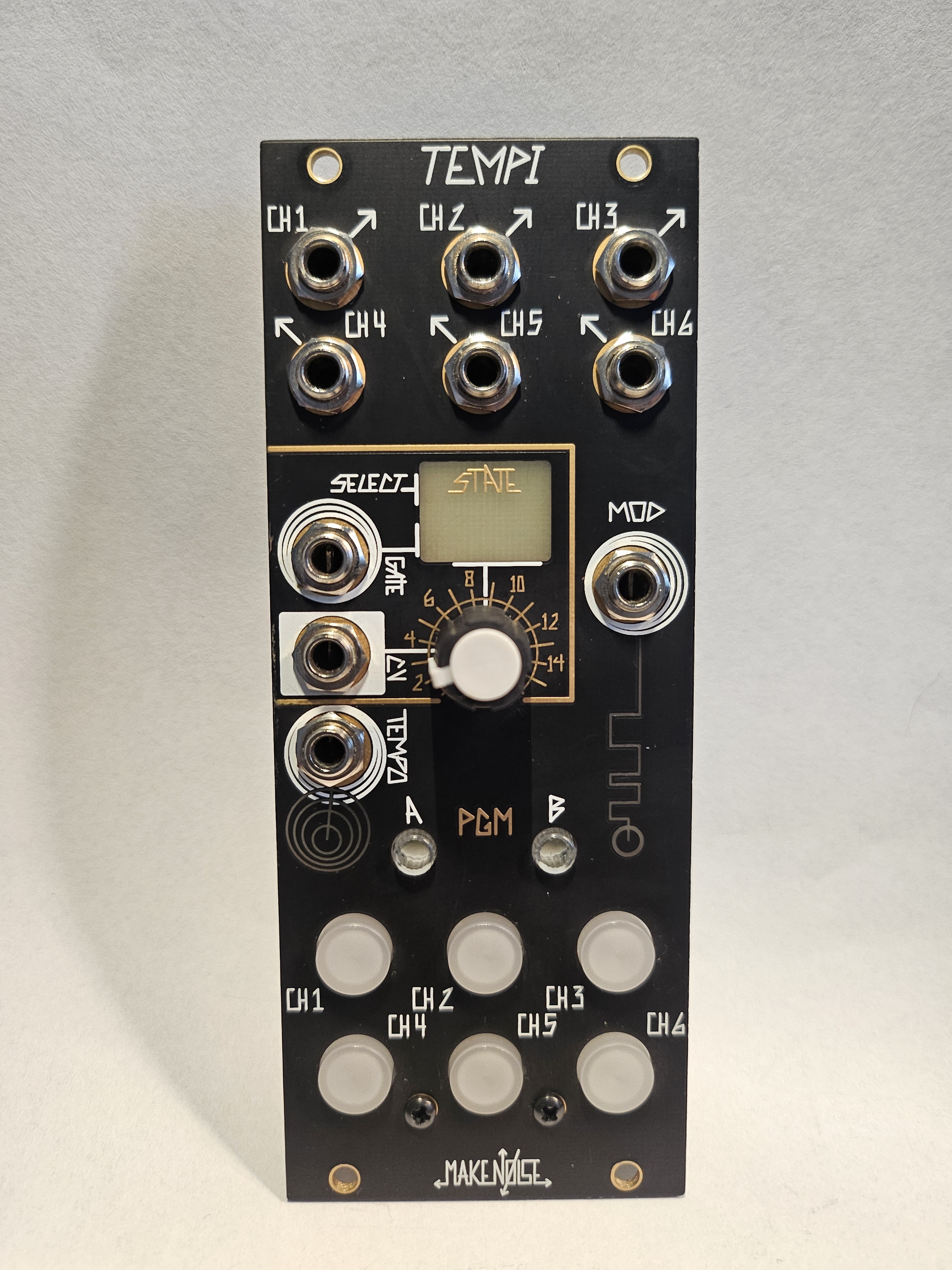 Module Eurorack Make Noise Tempi – Horloge Polyphonique & Séquenceur de Temps (10 HP)