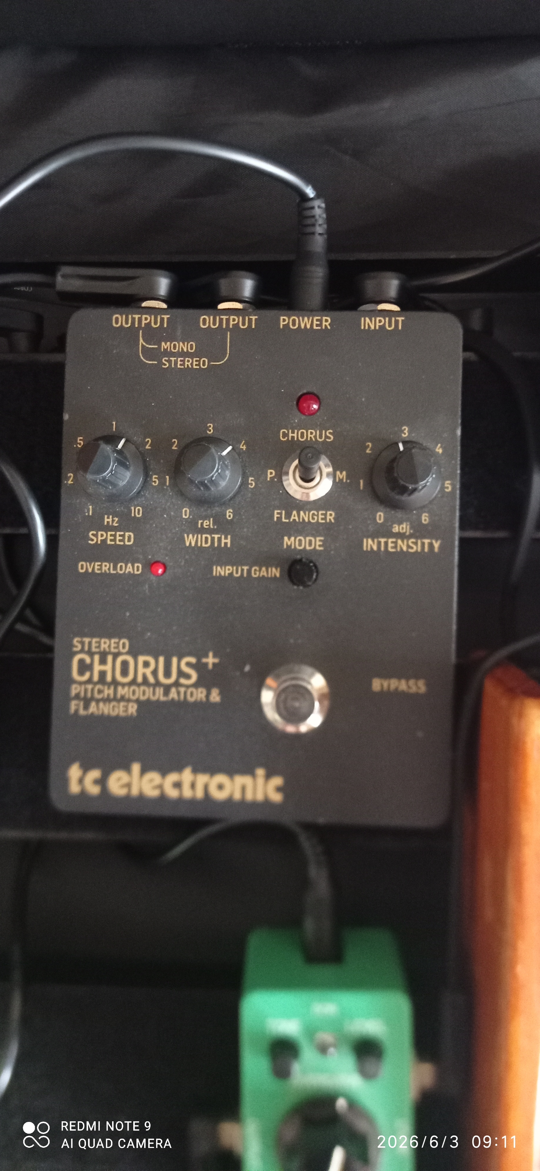 Vends pédale d'effet - tc electronic scf gold