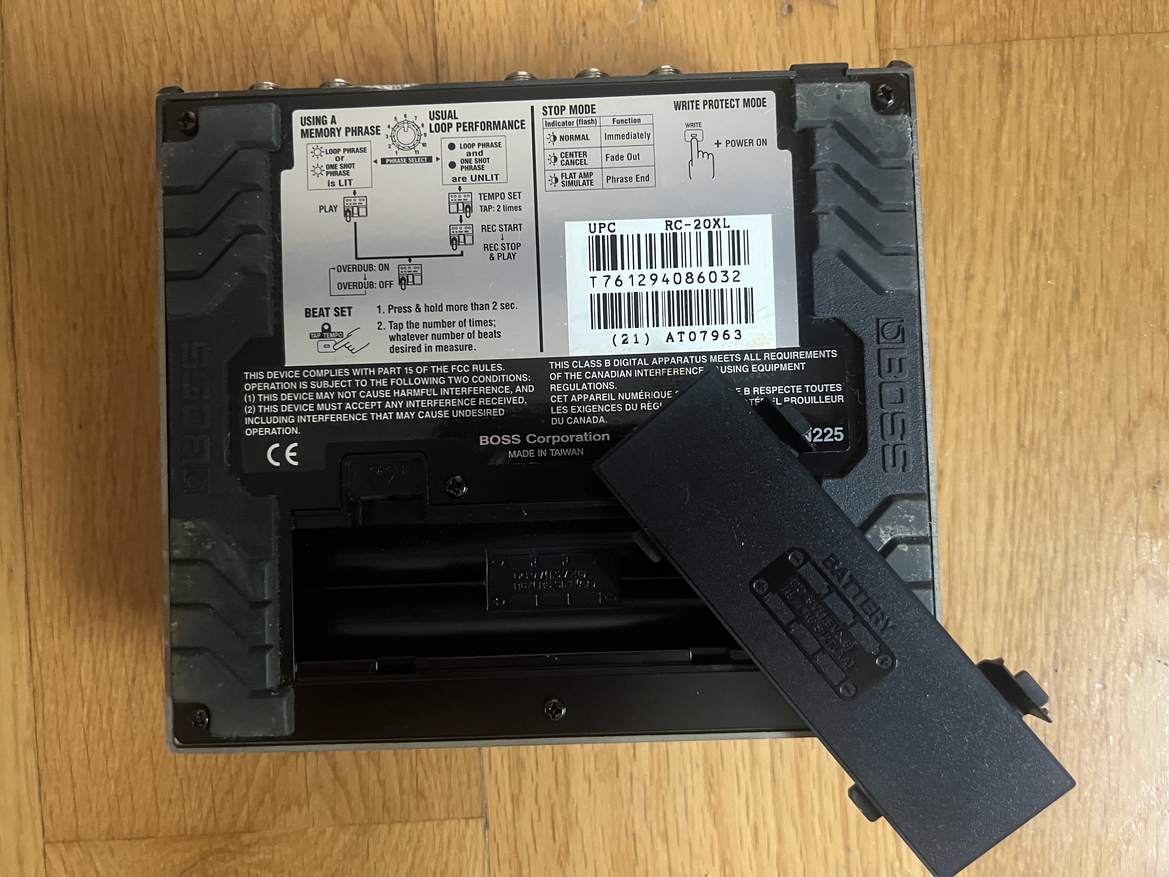 Boss RC-20XL Loop Station (61484)