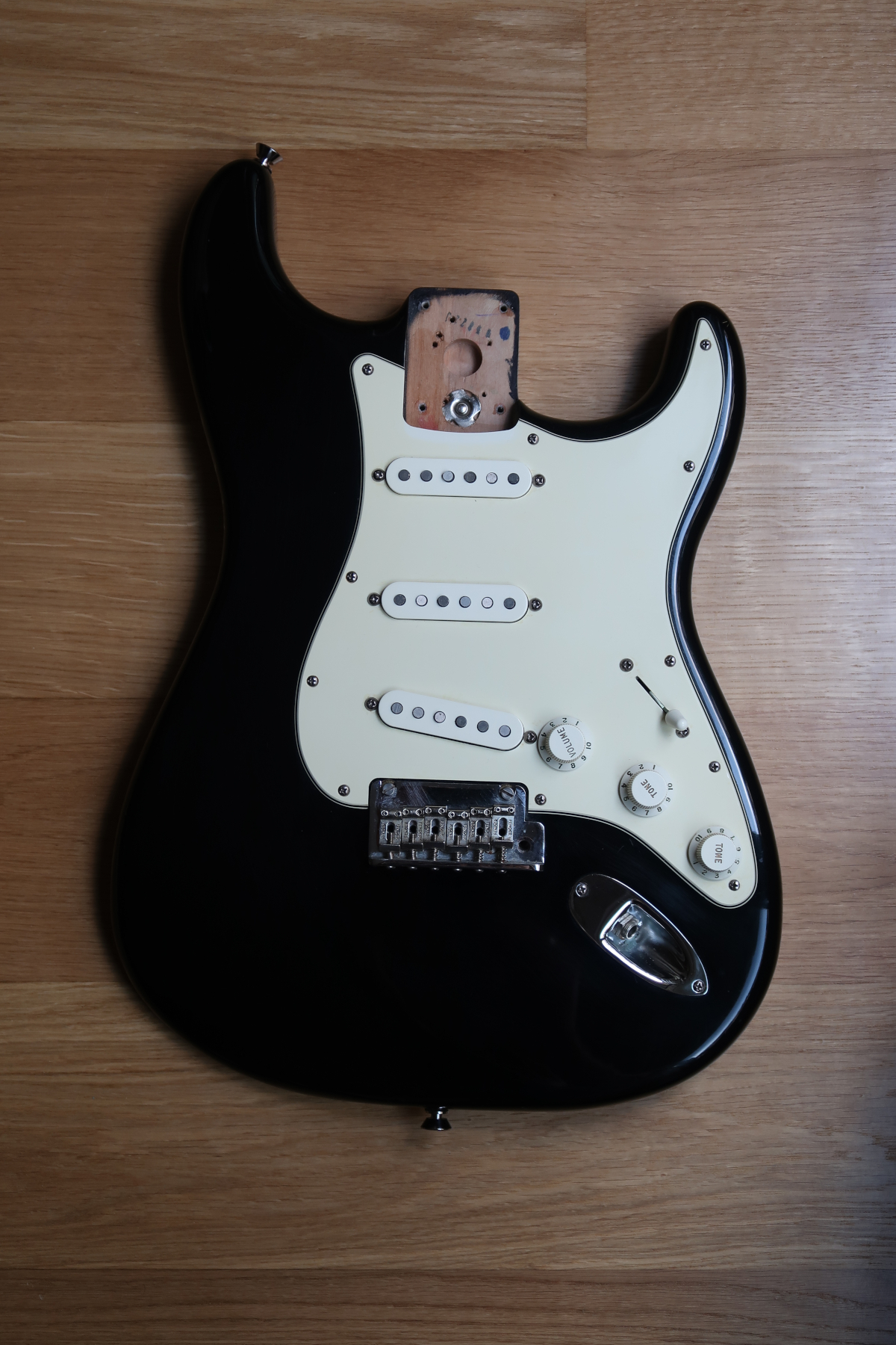 Corps Fender American Standard Stratocaster 2008 noir