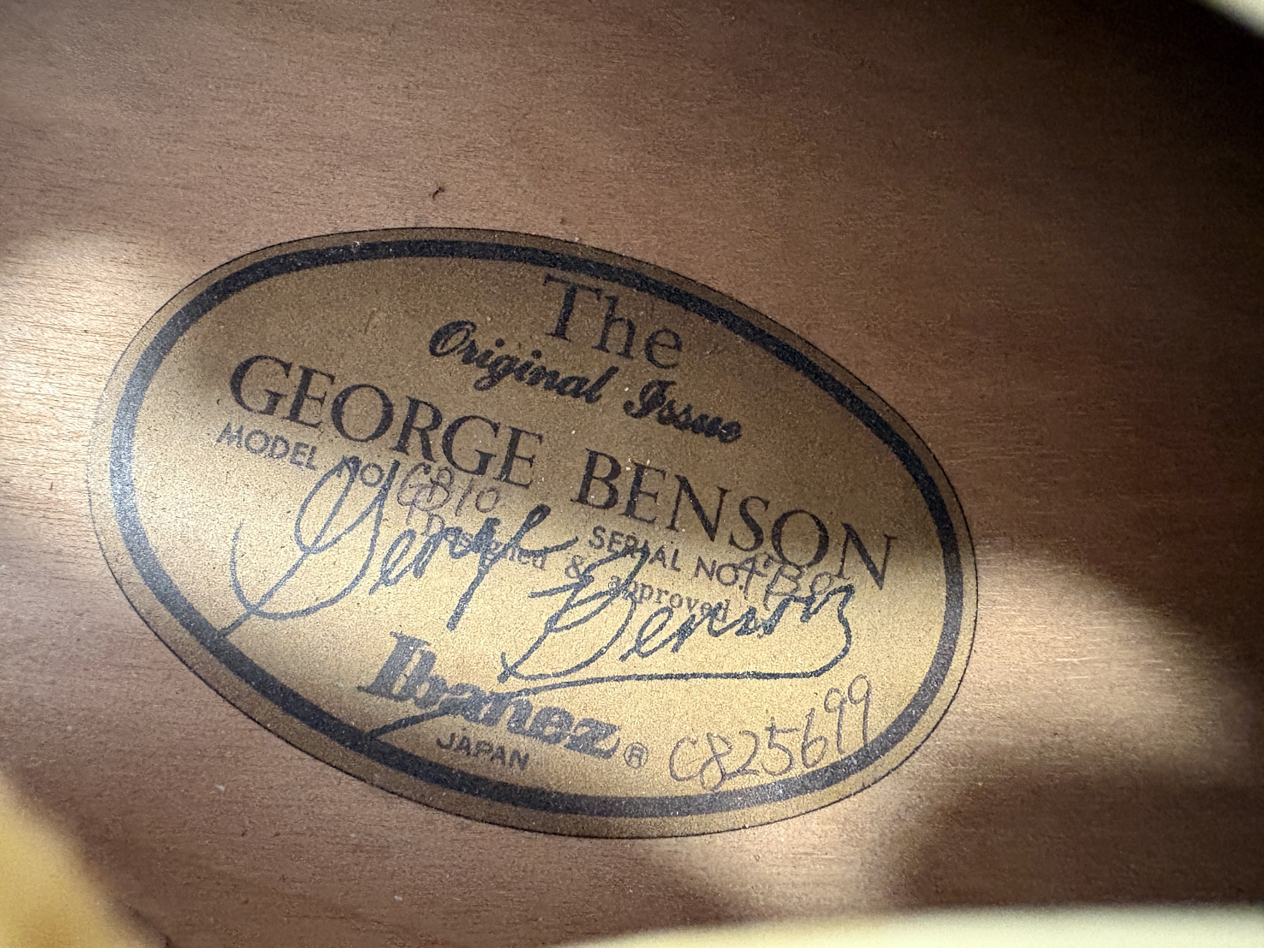 Ibanez GB10 George Benson Signature Prestige (95441)