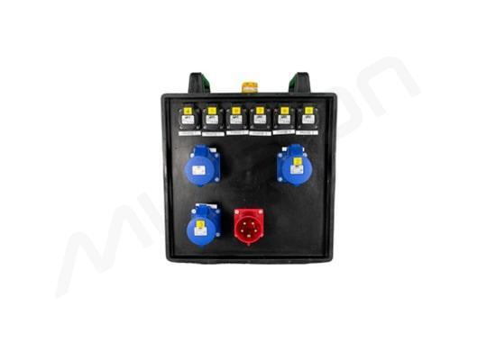 Armoire electrique 32A MV (3x 32M + 3x PC16 diff30mA) 4