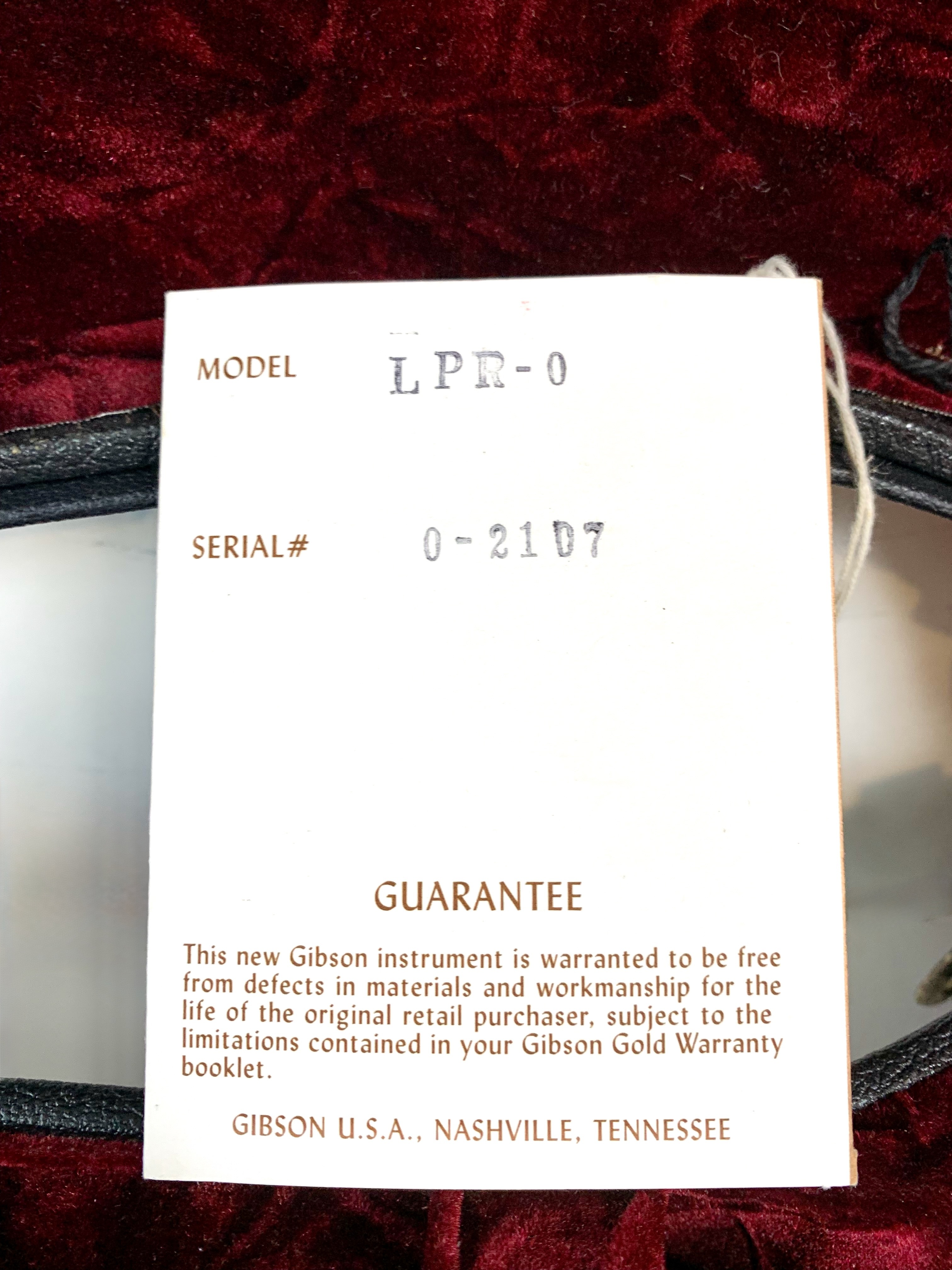 Gibson 1960 Les Paul Standard Reissue (2013) (59587)