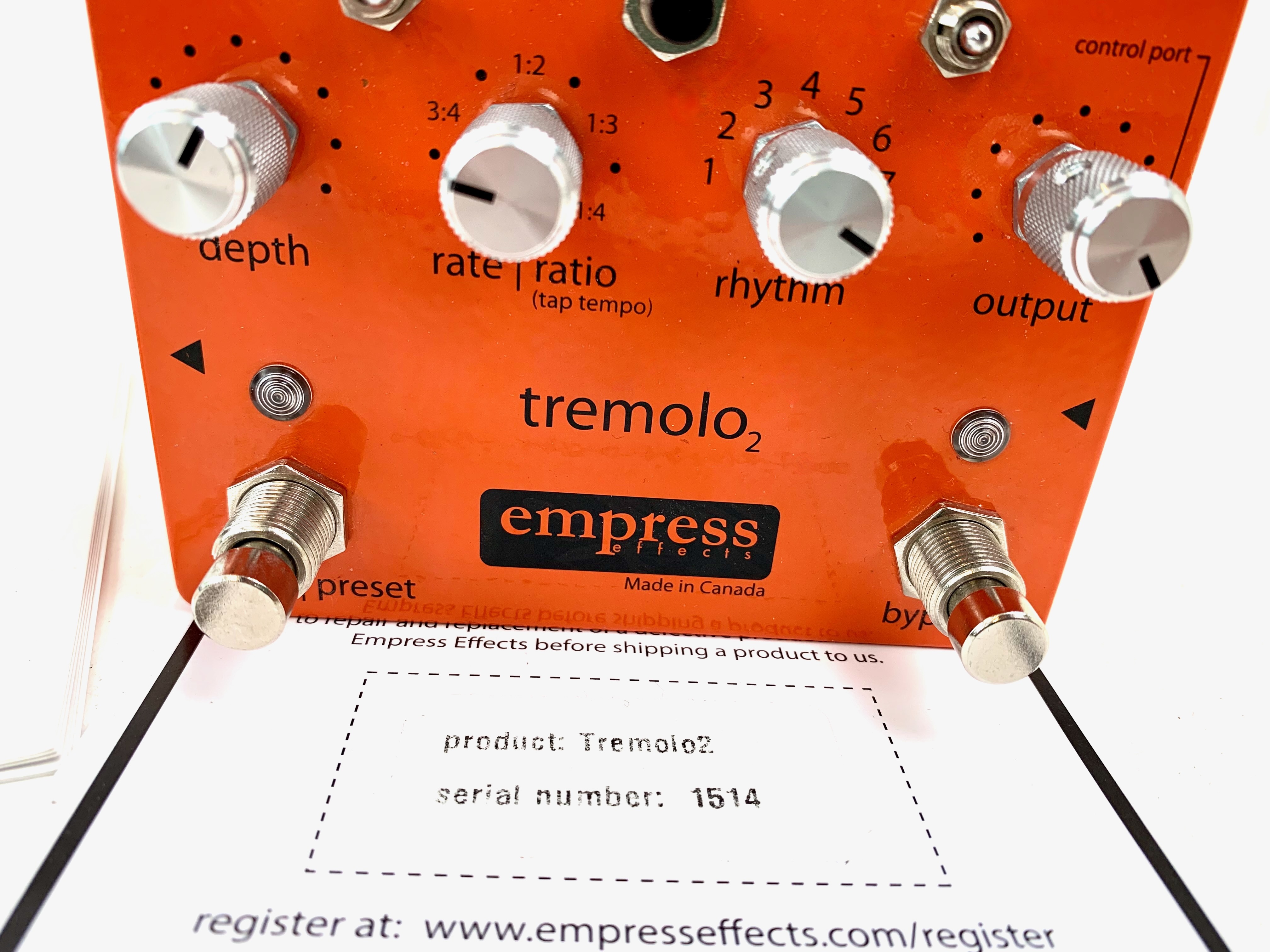 Empress Effects Tap Tremolo2 (43003)