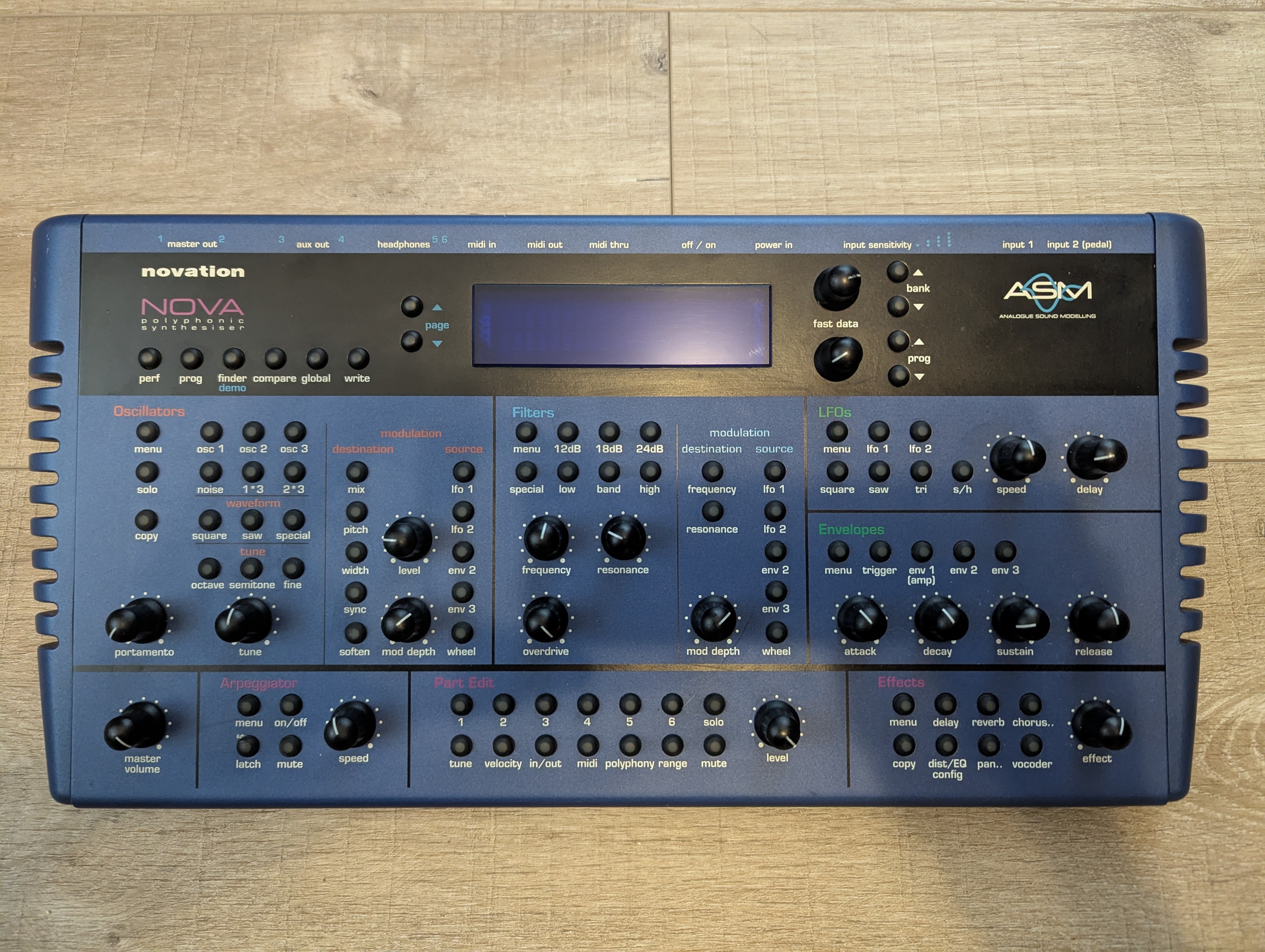 Vends novation nova