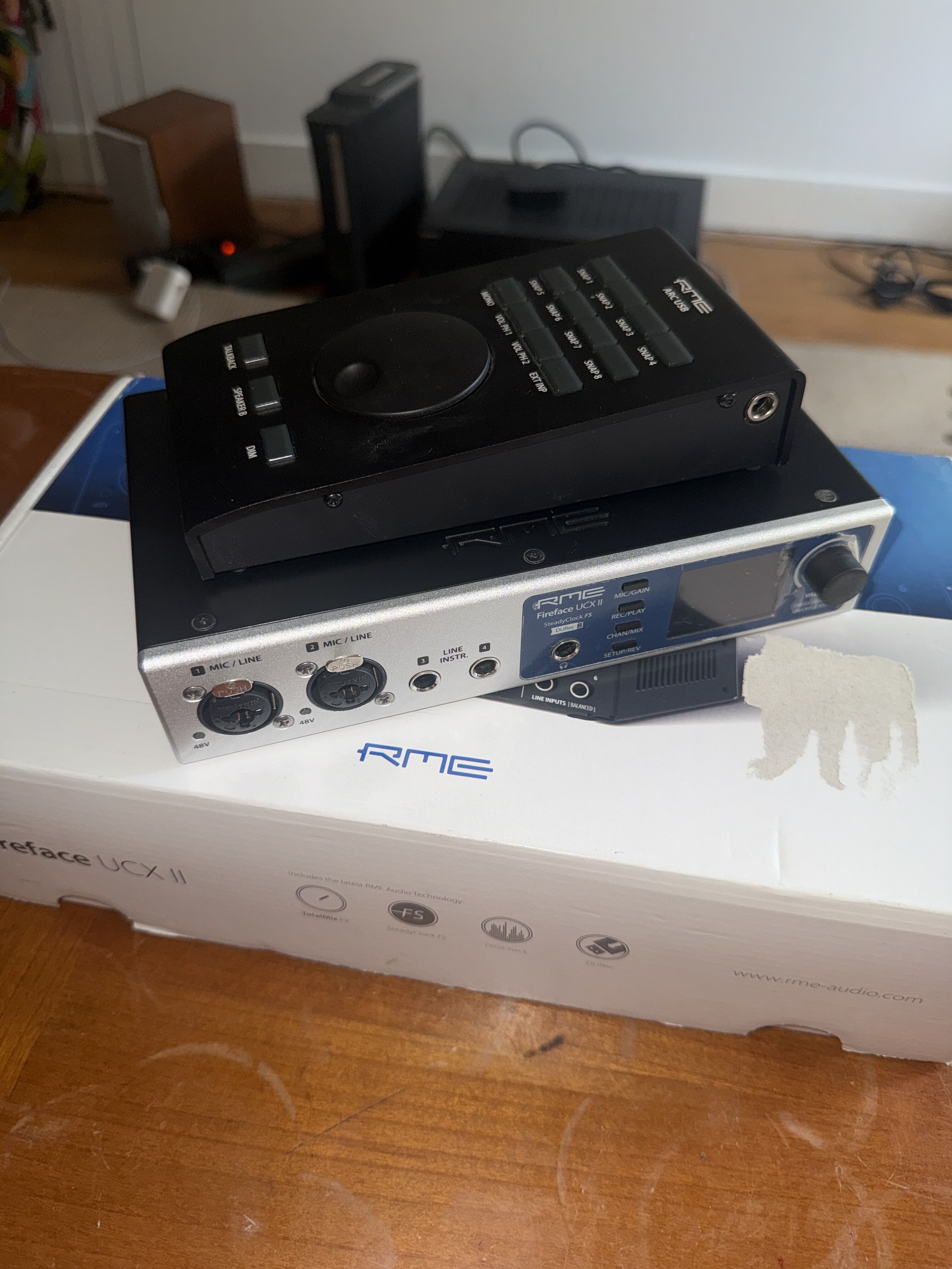 RME Fireface UCX II + ARC USB