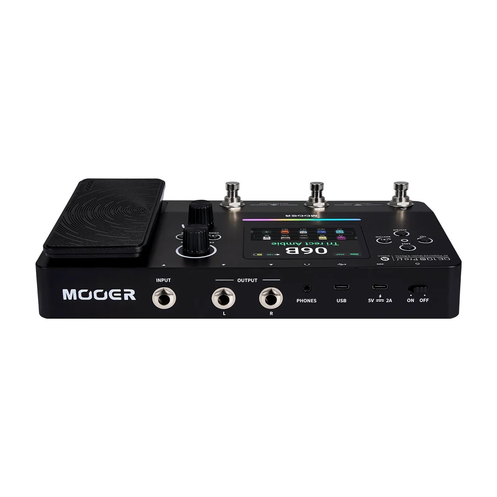 Mooer GE100 Pro Li : GE100 Pro Li REAR