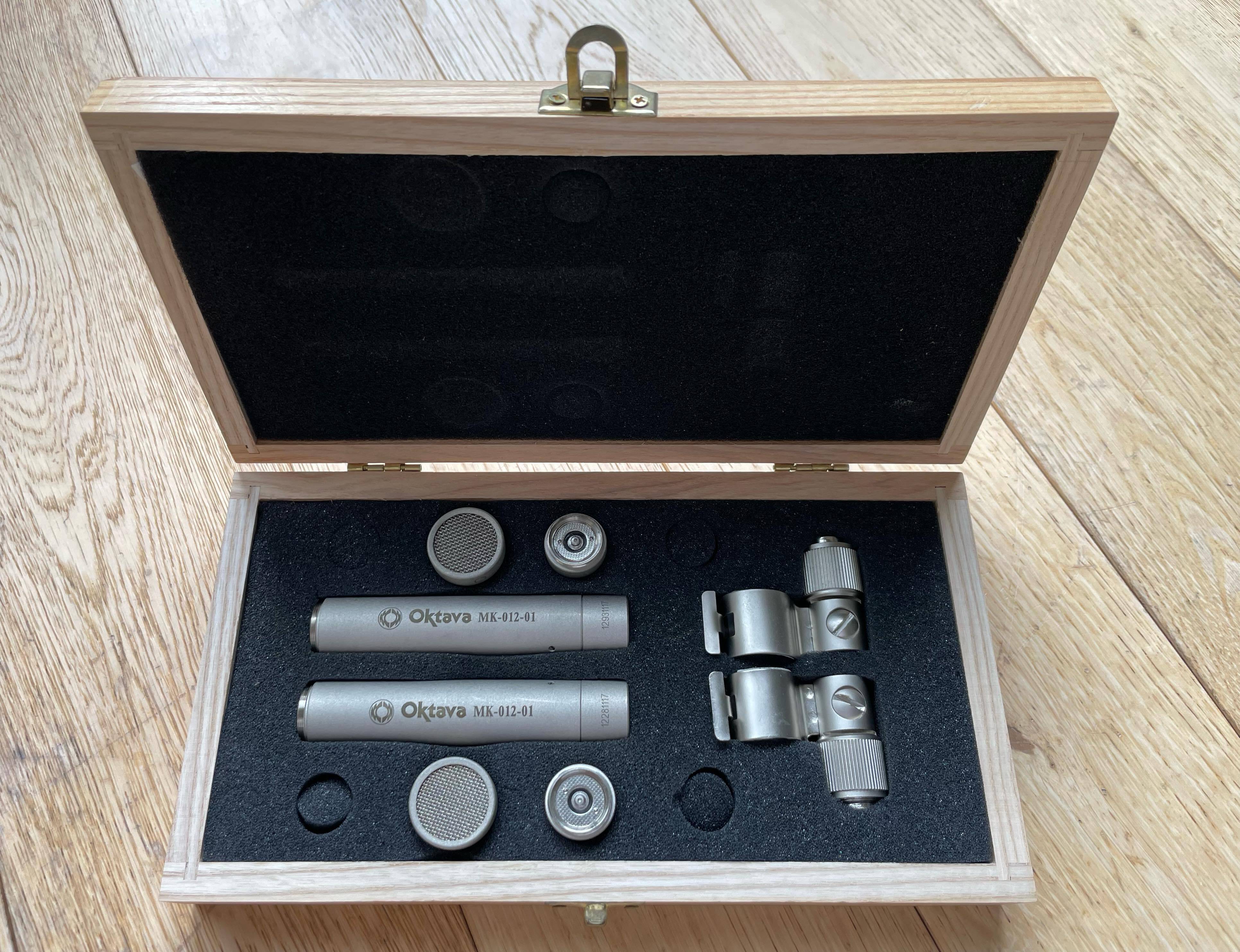 Vends paire appairée Oktava MK-012-01 MSP2
