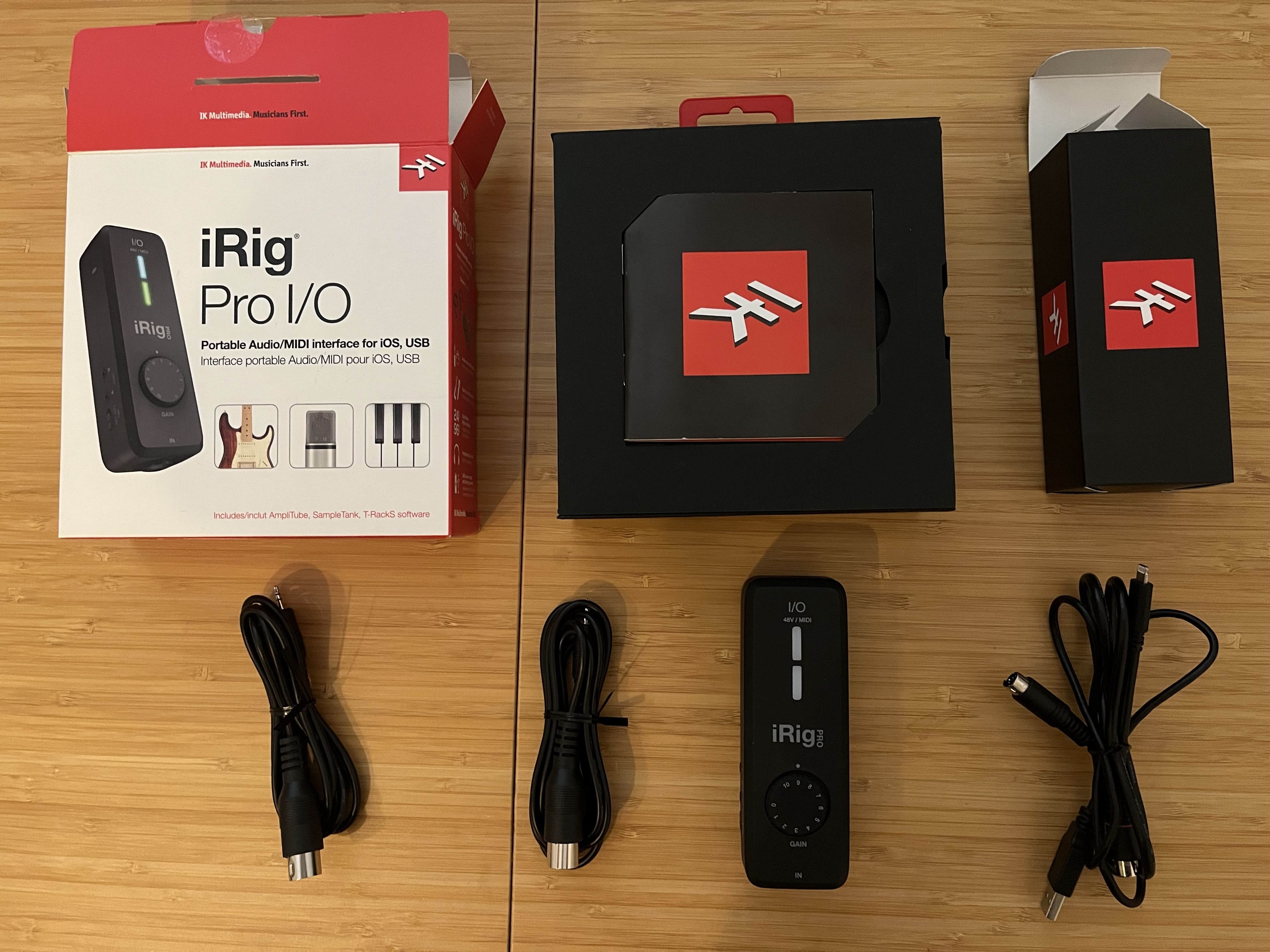 Vend IK Multimedia iRig Pro I/O comme neuf avec emballage d'origine