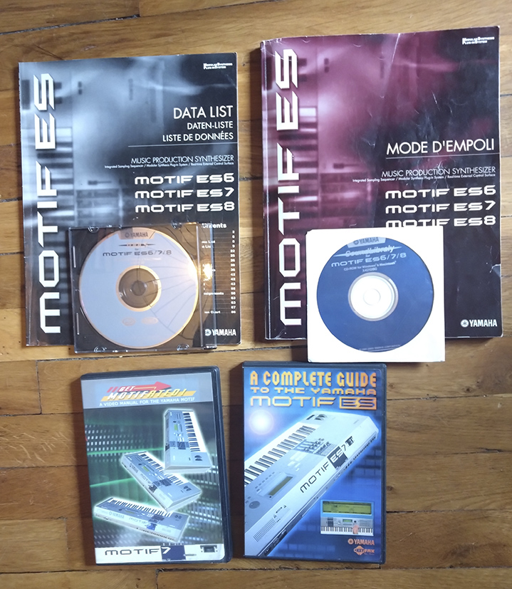 Motif ES7 3CD manuels