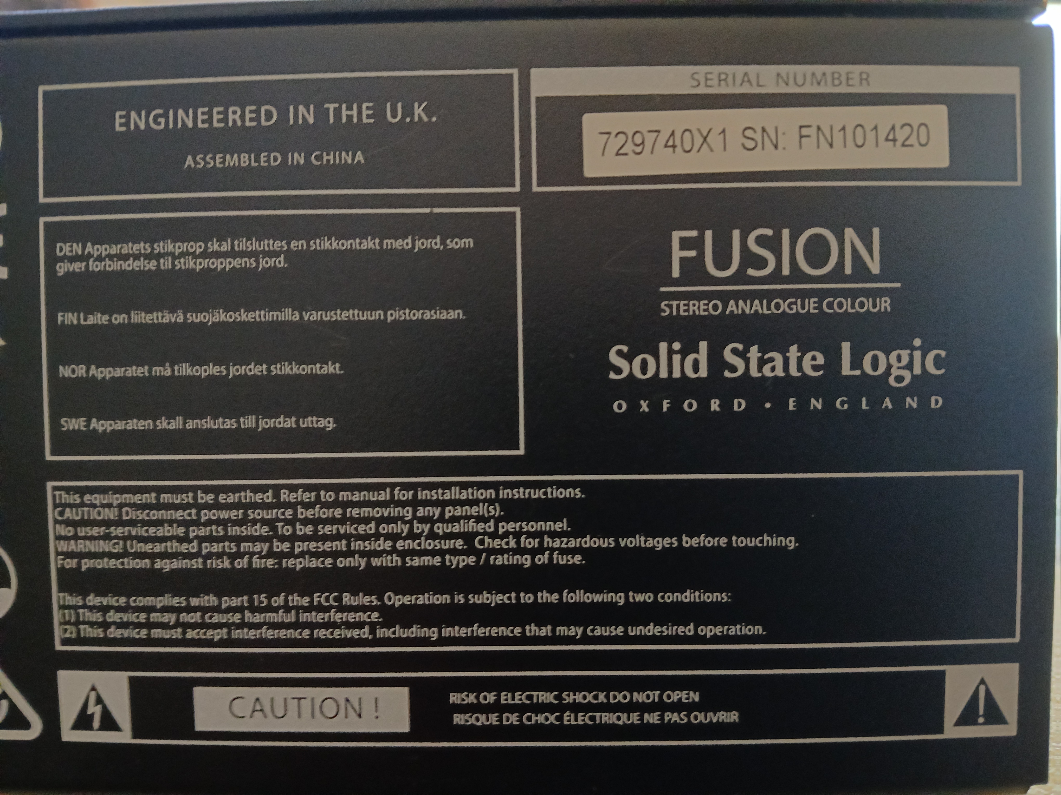 SSL Fusion (87882)