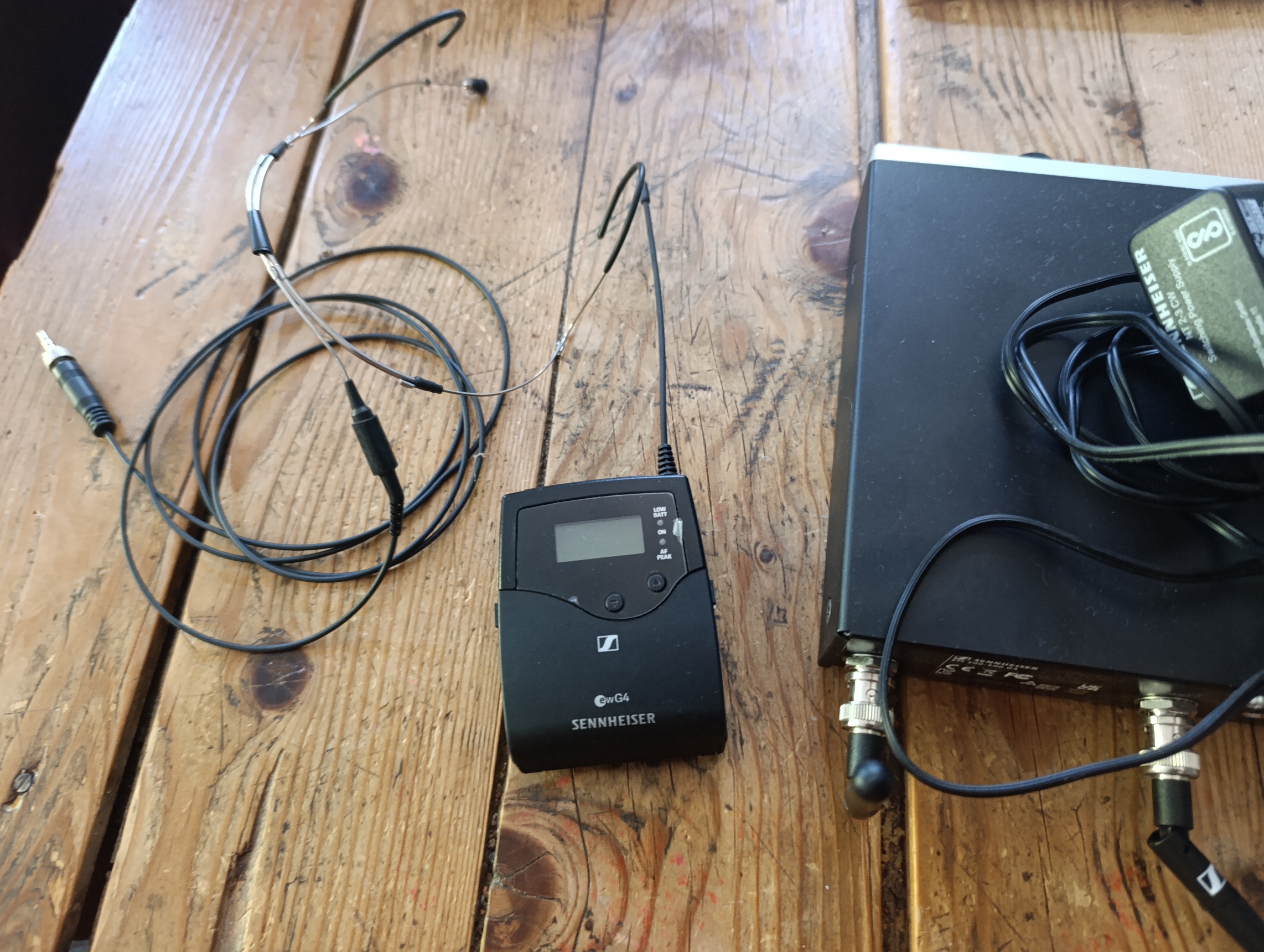 Micro HF Sennheiser ew 300 G4 Headmic1 RC AW+ Band,