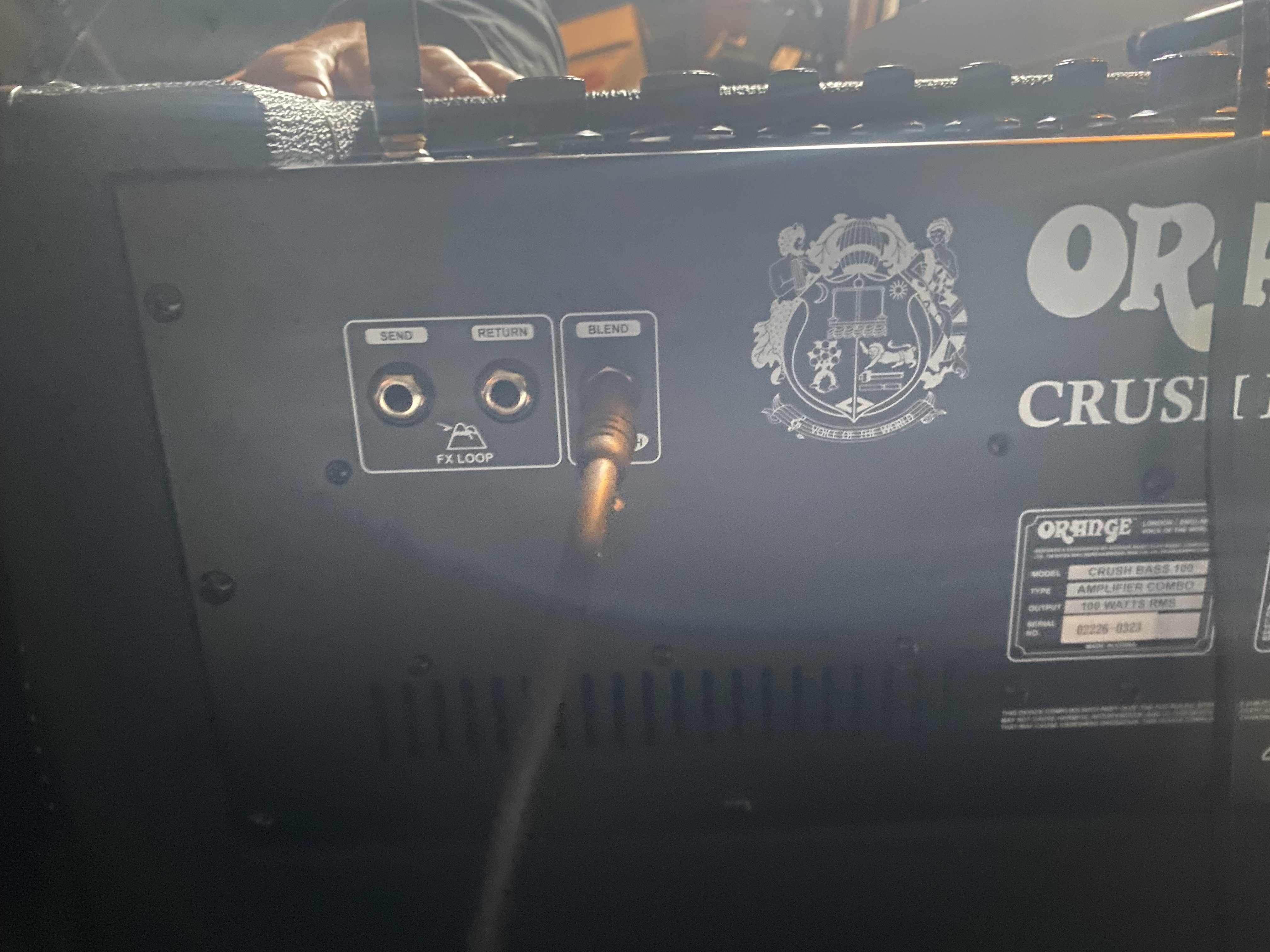 Orange Crush Bass 100 (3274)