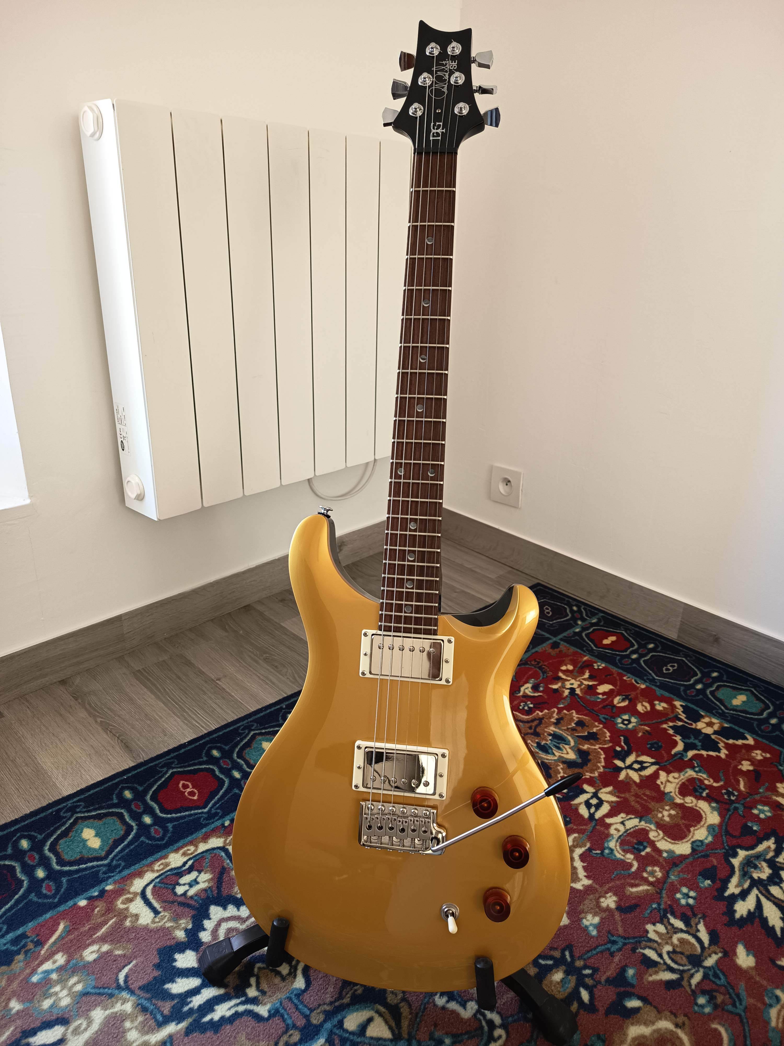 Vds PRS DGT SE Gold Top neuve