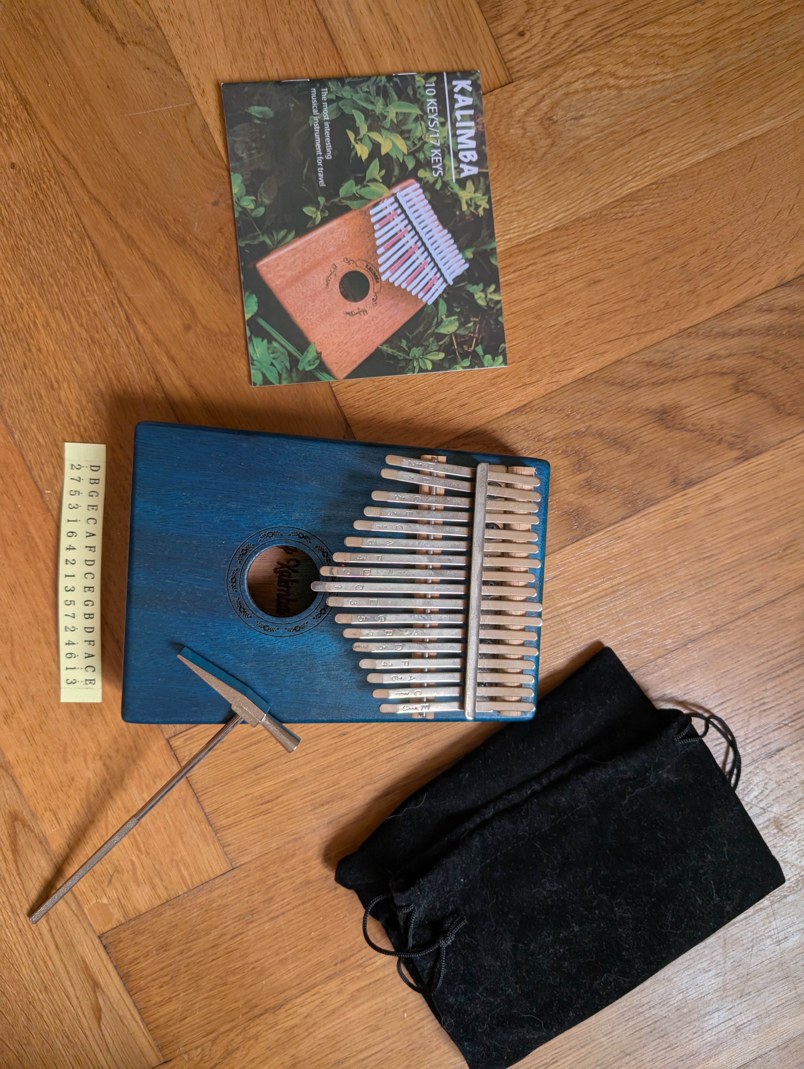 Kalimba 17 touches 
