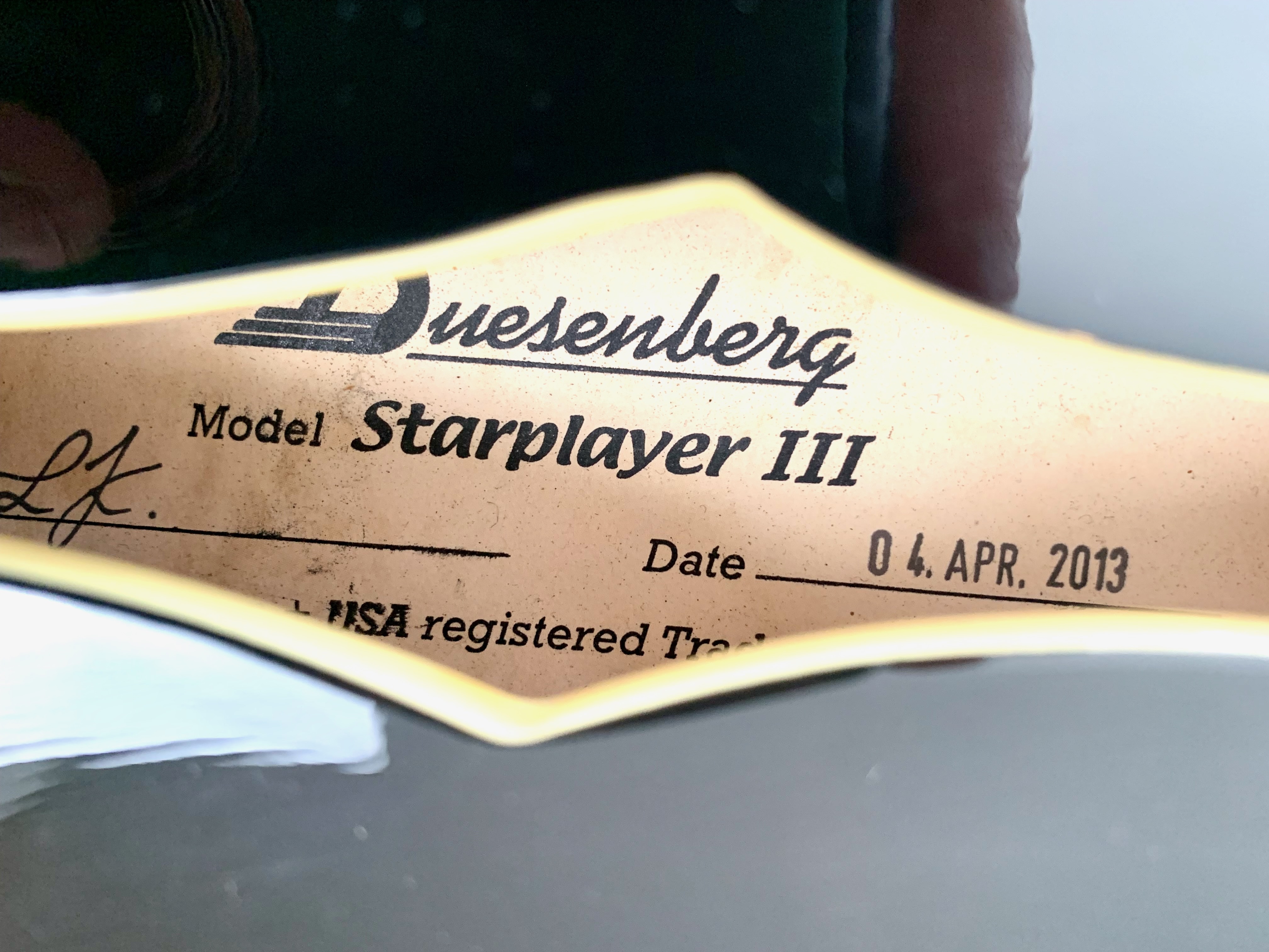 Duesenberg Starplayer III (99207)